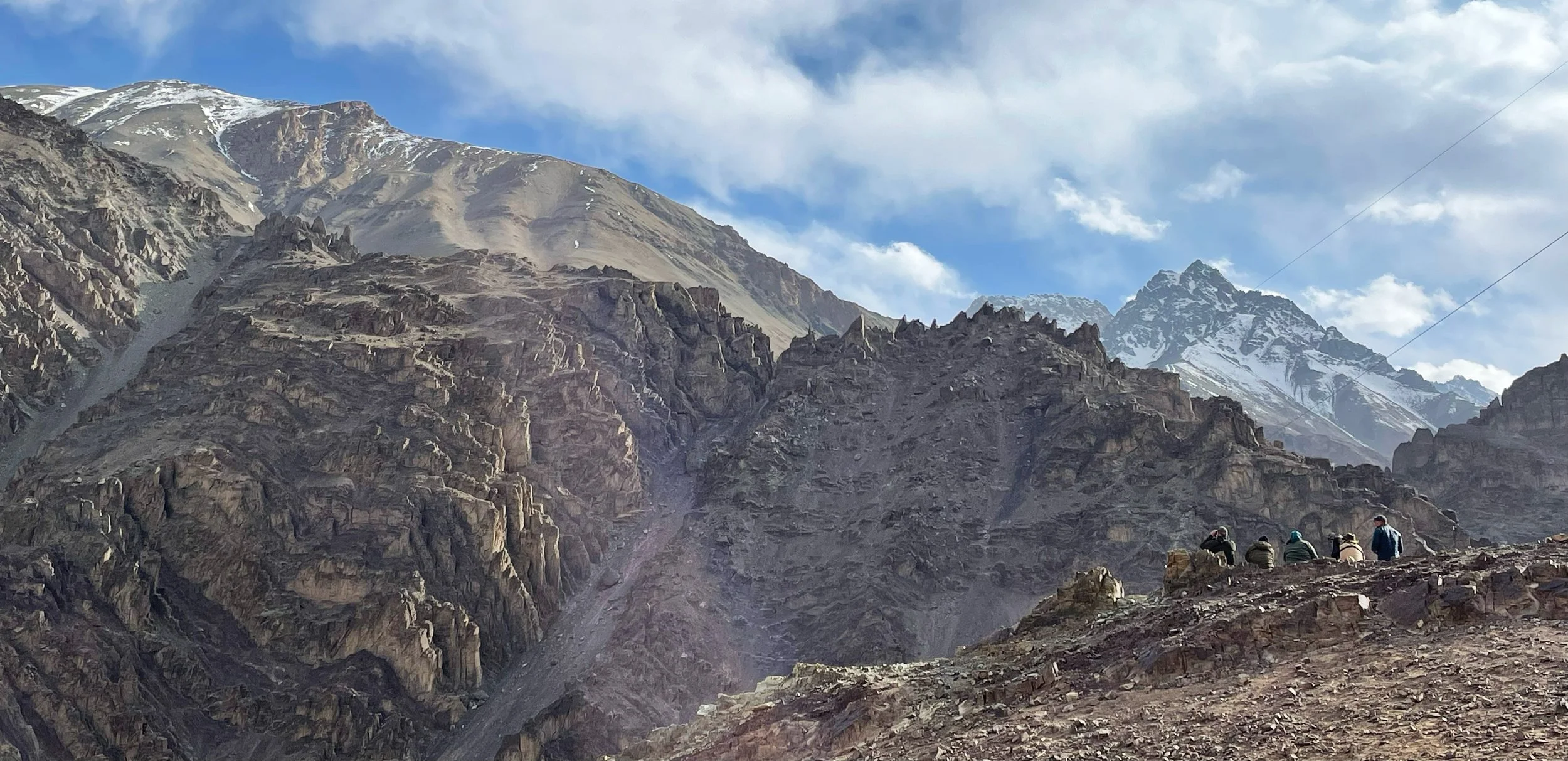 Searching for Snow Leopards (by George Armistead)