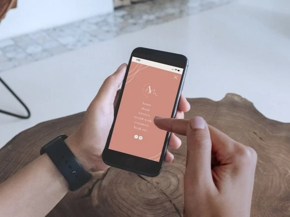 How to Add an Image Background to your Squarespace site’s Mobile Menu site Styling Tips
