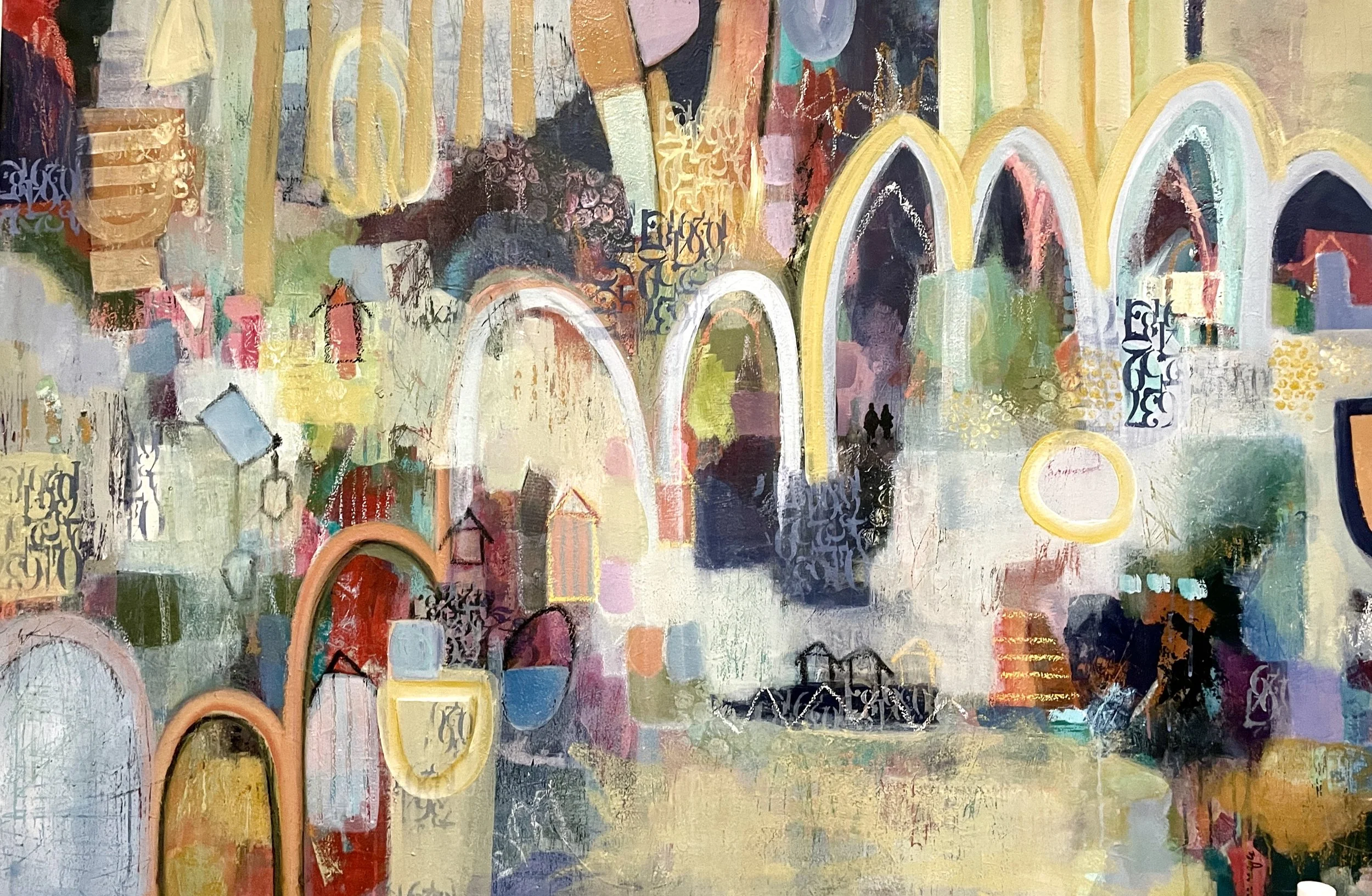 NEVERLAND is a beautiful painting on a stretched canvas, measuring 140 x 95 cms. There are many pictures telling your story in this painting.
$3900 framing extra
