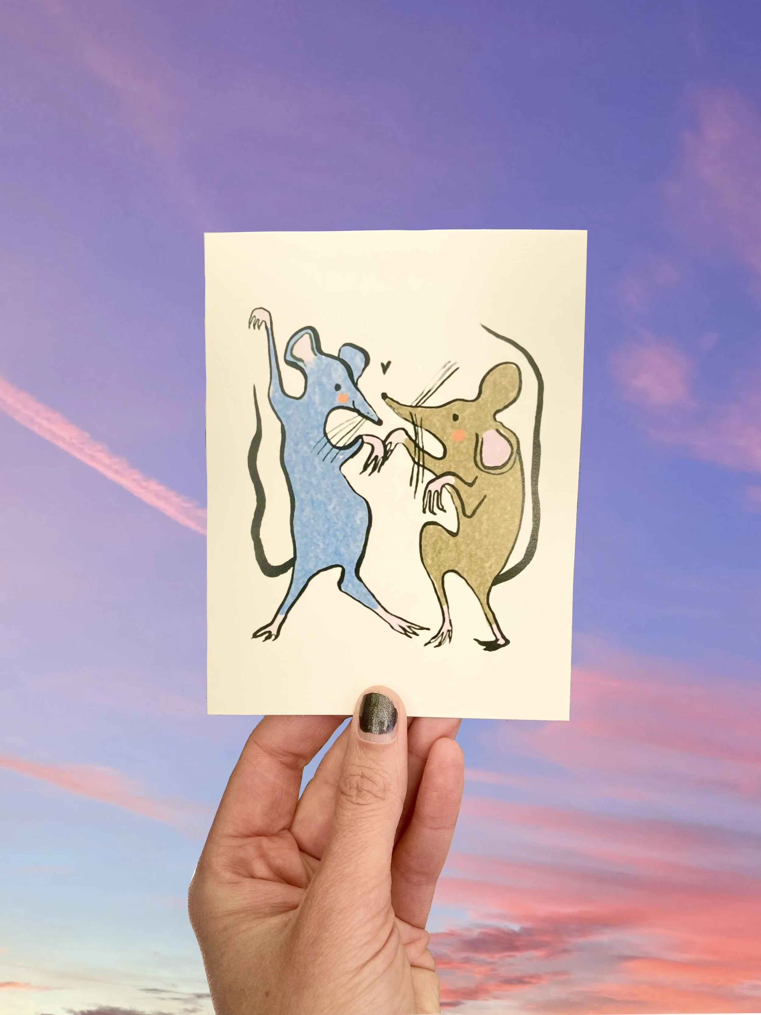 Dancing Rats Card pack
