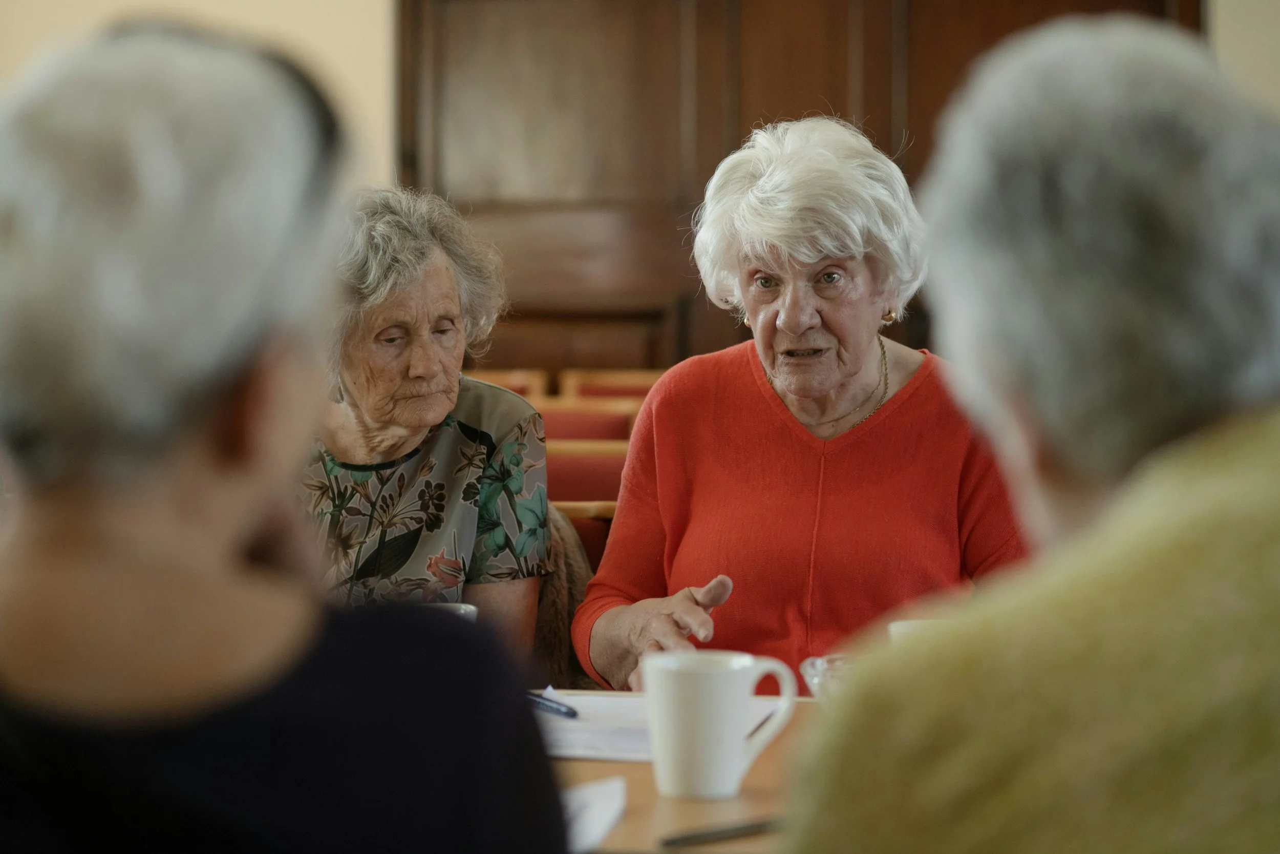 women meeting