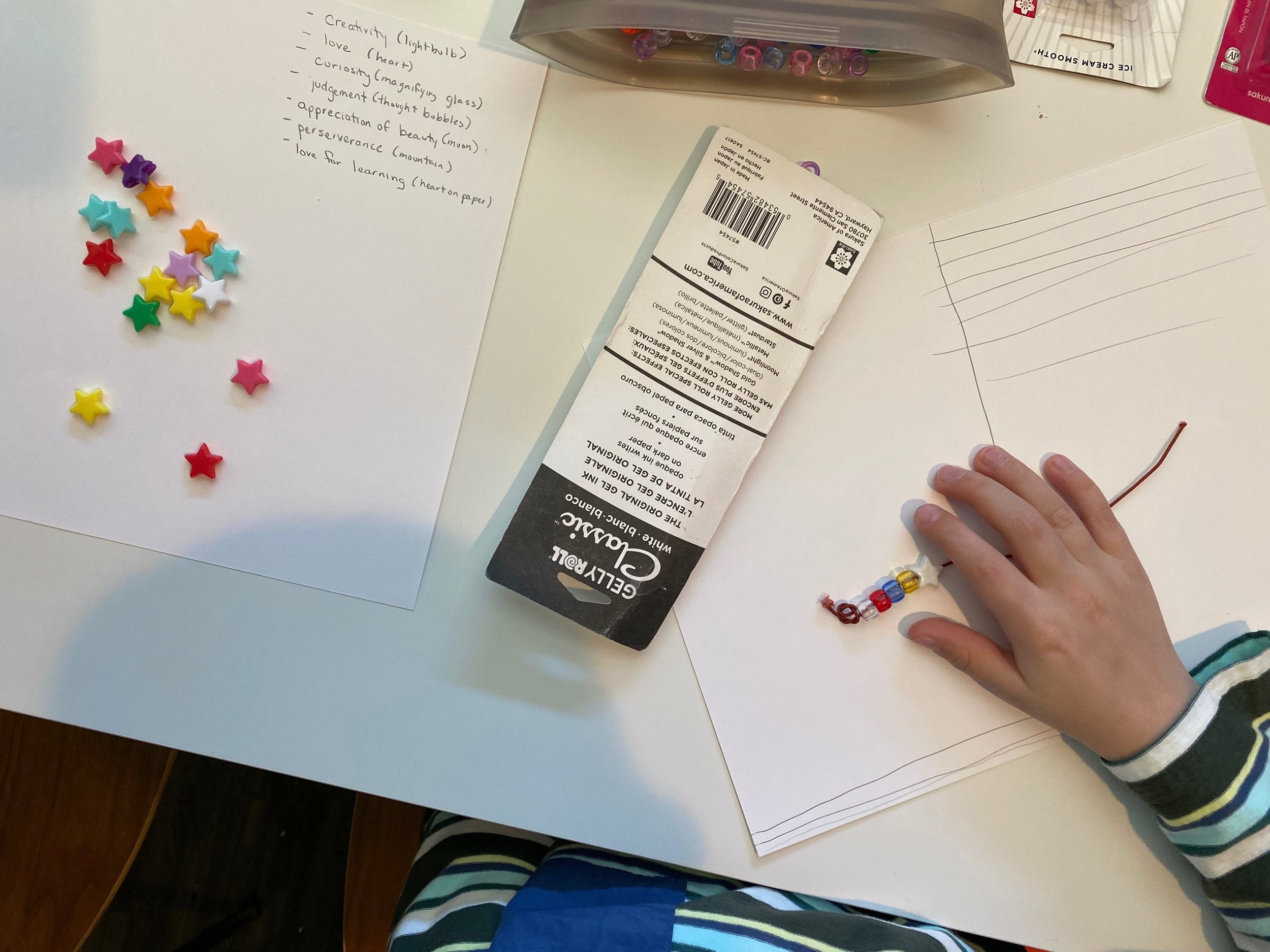 Character strengths bracelet