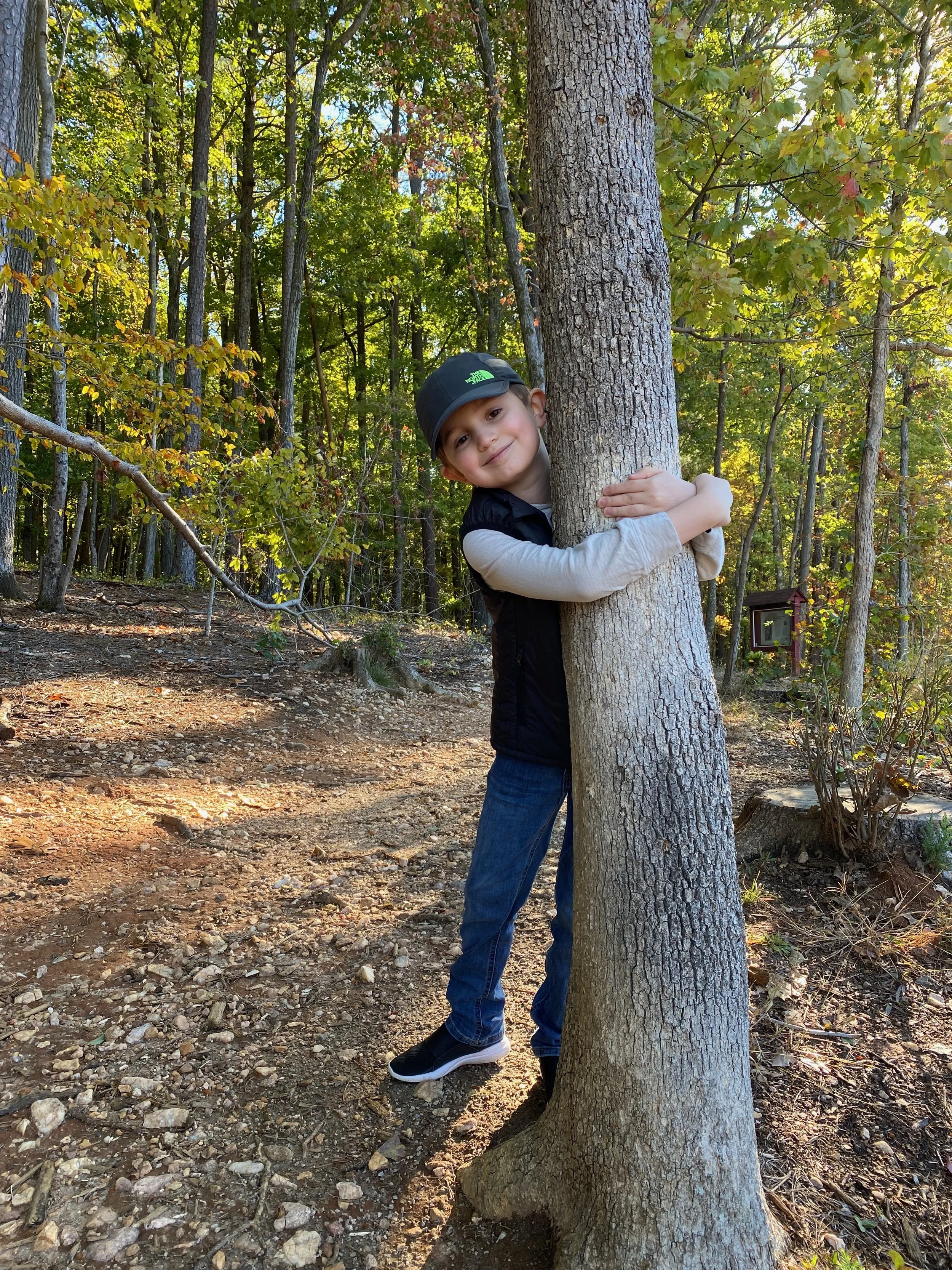 My favorite tree hugger