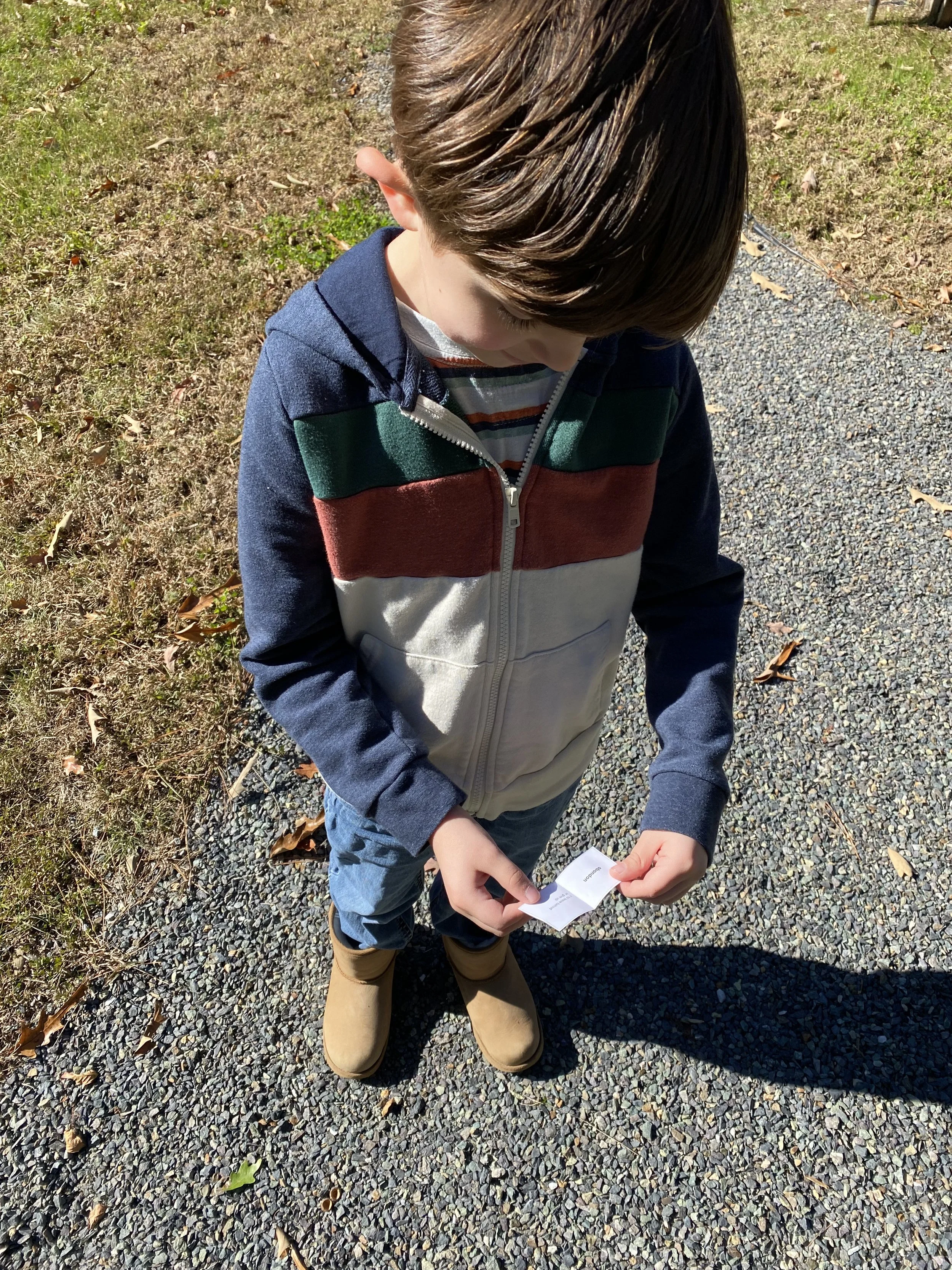 Vocabulary Hide &amp; Seek