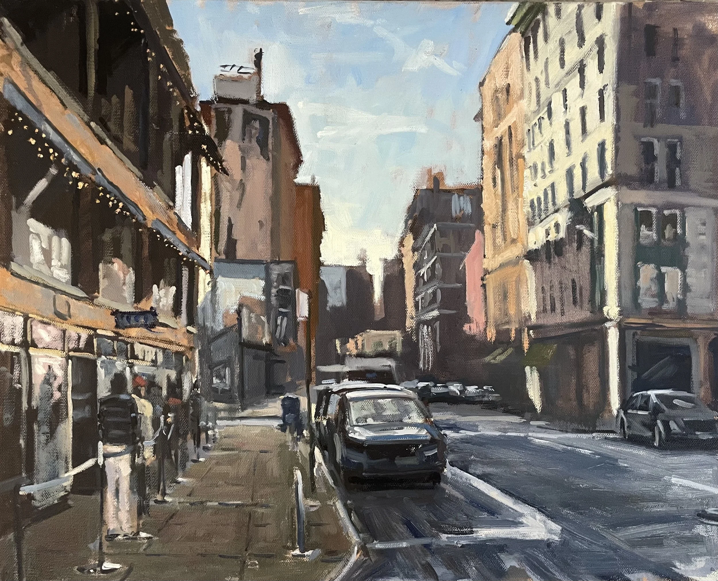 Line for ? Lafayette St NYC