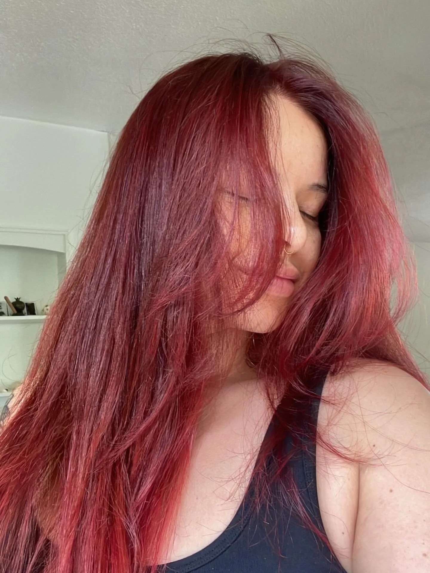 She is a Cherry Red Bombshell 🍒🍒🍒

The reds have been popping off lately and I am here for it!

No bleach was needed for this look :)

 #hairbyhayls #vancouverhairstylist #gastownhairstylist #vancouverhair #vancouverhaircolourist #lorealpro #vanci