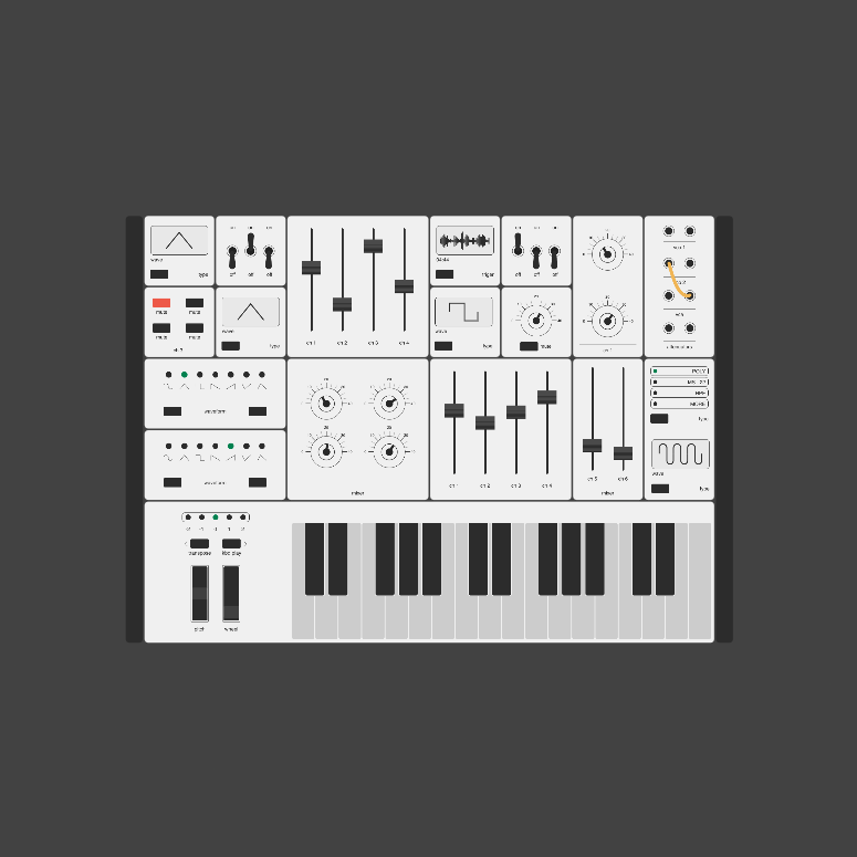 Modular synthesizer #63