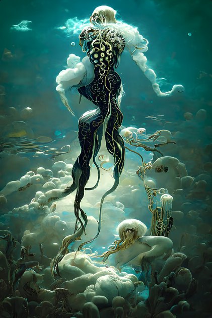 Creature In the Sea V by Dehiscence