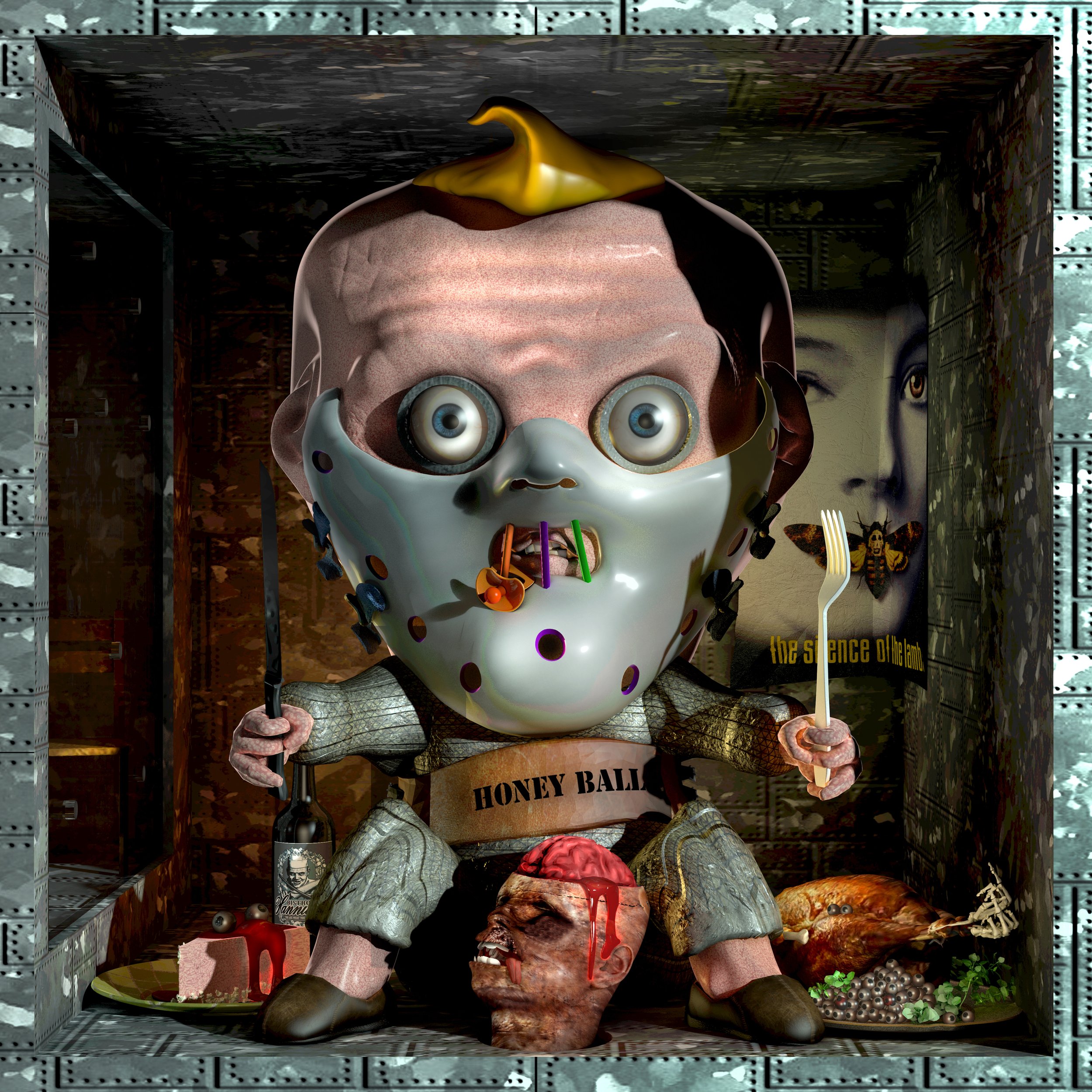 Ecce Homo #146 - UNIVERSAL HORROR BABYS III - HONEY BALL