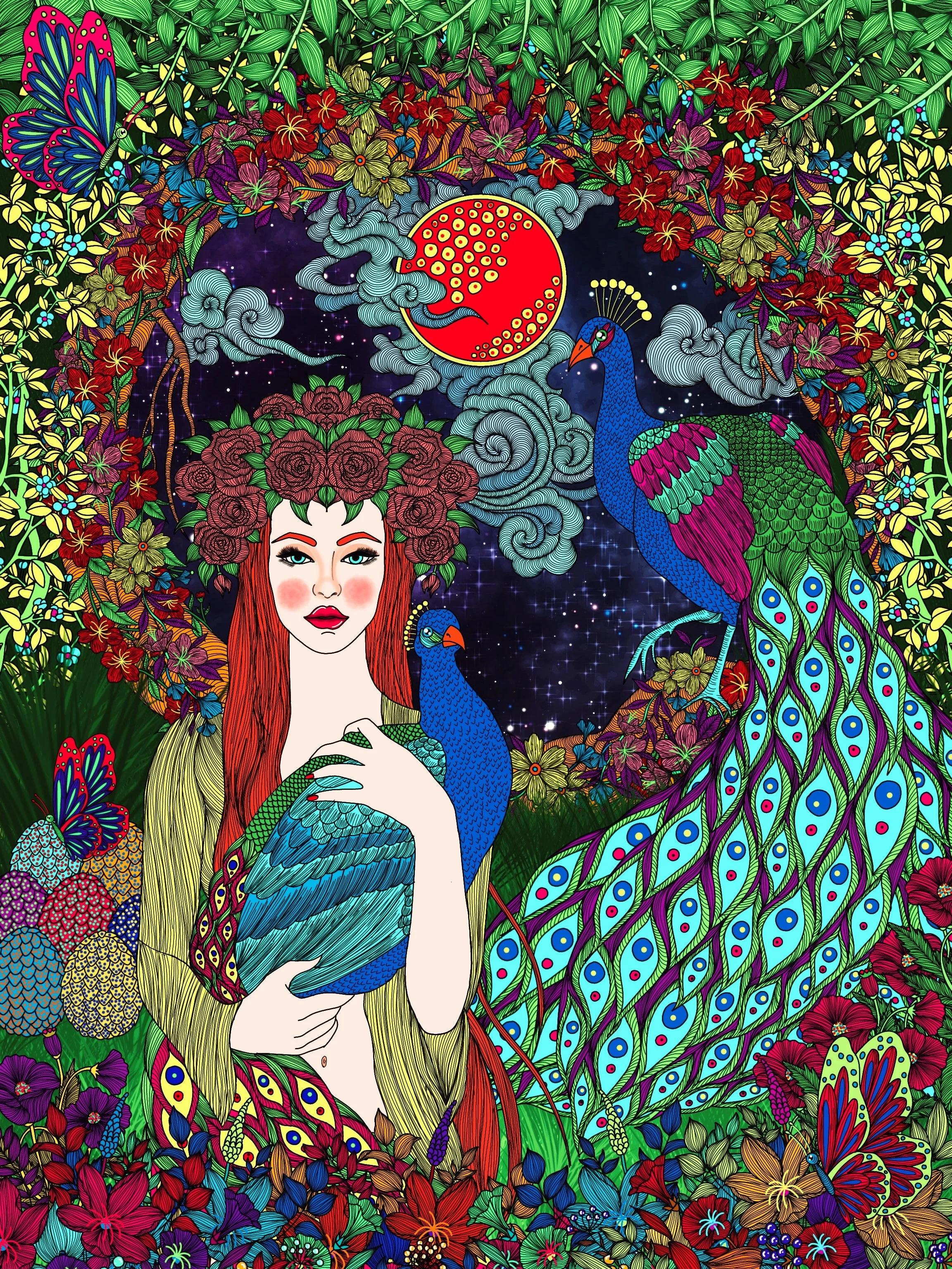 Peacock Nest