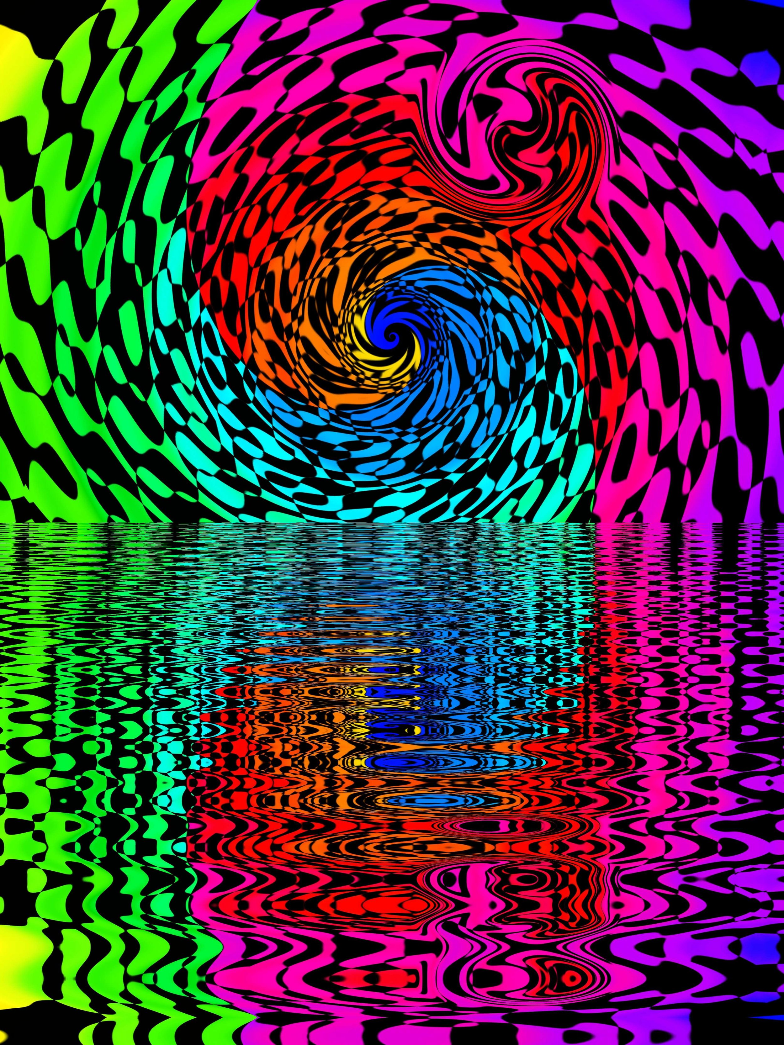 Psychedelic Wave of meditation