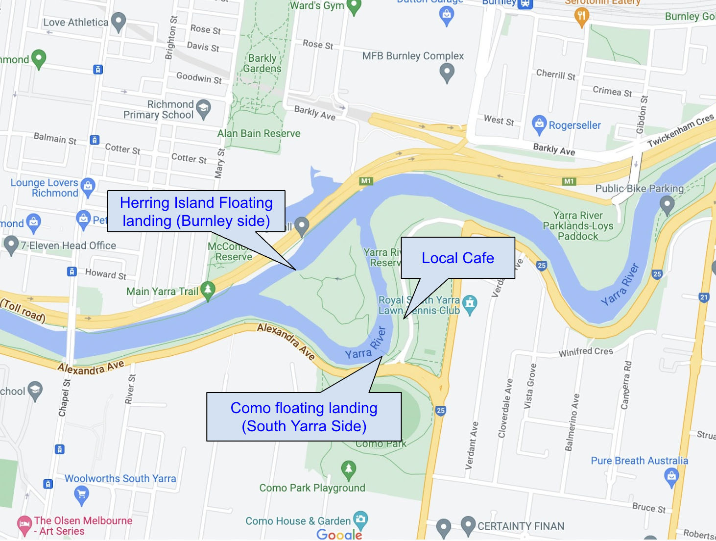 Yarra River Kayak Hire — Sea Kayak Australia