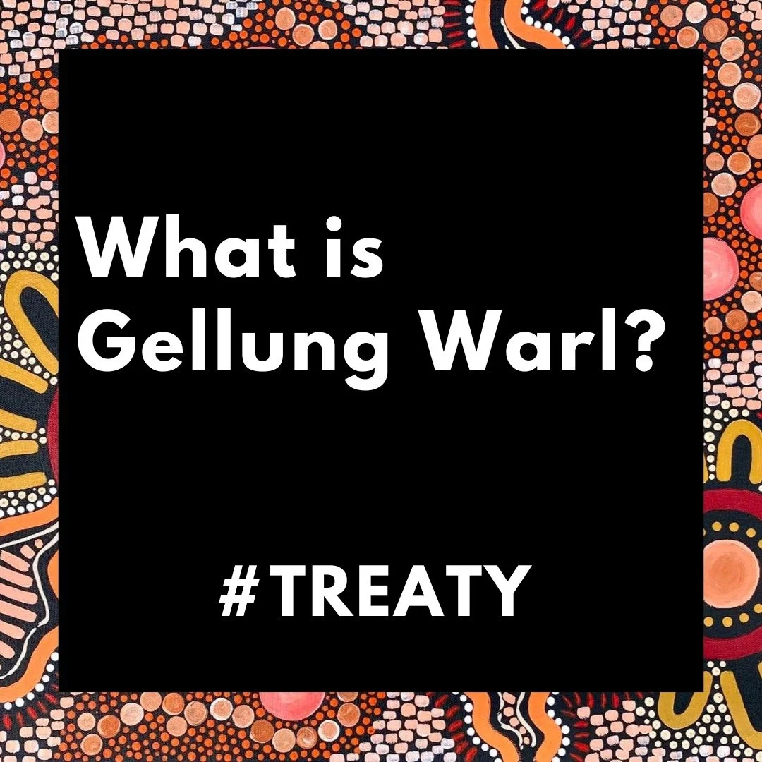 #Treaty update...for those who are still catching up 🖤 💛 ❤️ 

Gellung Warl is a Gunaikurnai language term meaning &ldquo;tip of the spear&rdquo; or &ldquo;pointed spear.&rdquo; The term now represents the new structure created under our Treaty to l