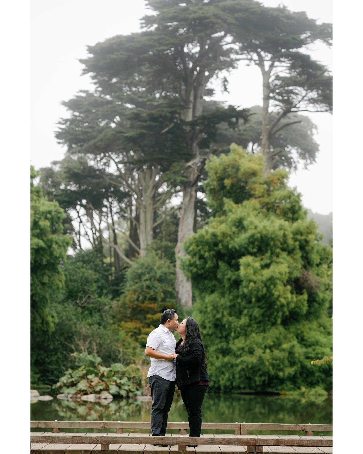 &mdash; I still think about this surprise engagement at the @sfbotanicalgarden with @prxjectfvry and @lil_msjennifer . It was dreamy, magical, and Karl the Fog did not disappoint! 💍