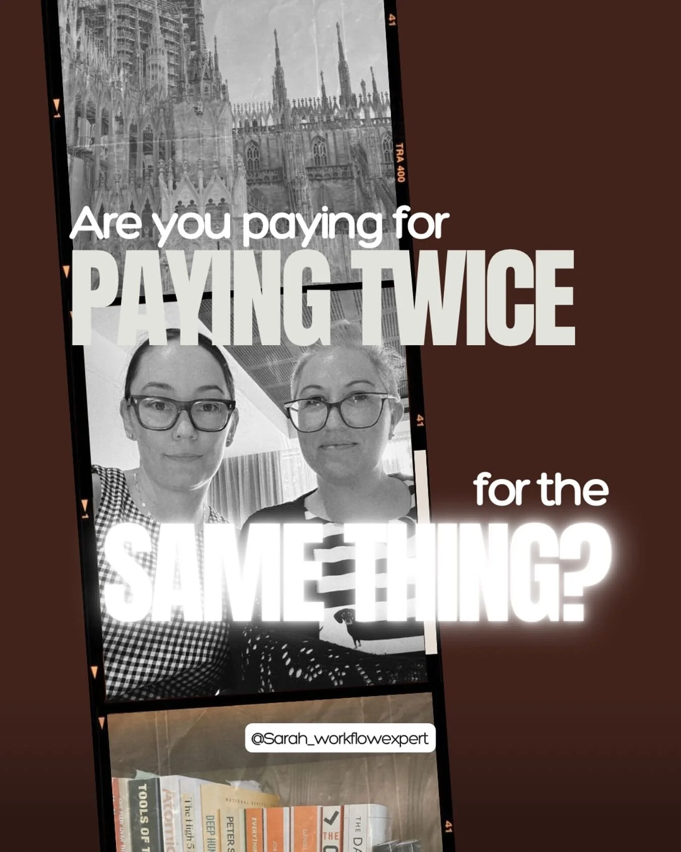 Are you paying twice for the same thing?

I see this all the time, businesses, solopreneurs, and even entire teams unknowingly paying for two platforms that do the exact same thing. We&rsquo;re all guilty of running on autopilot, assuming we need bot
