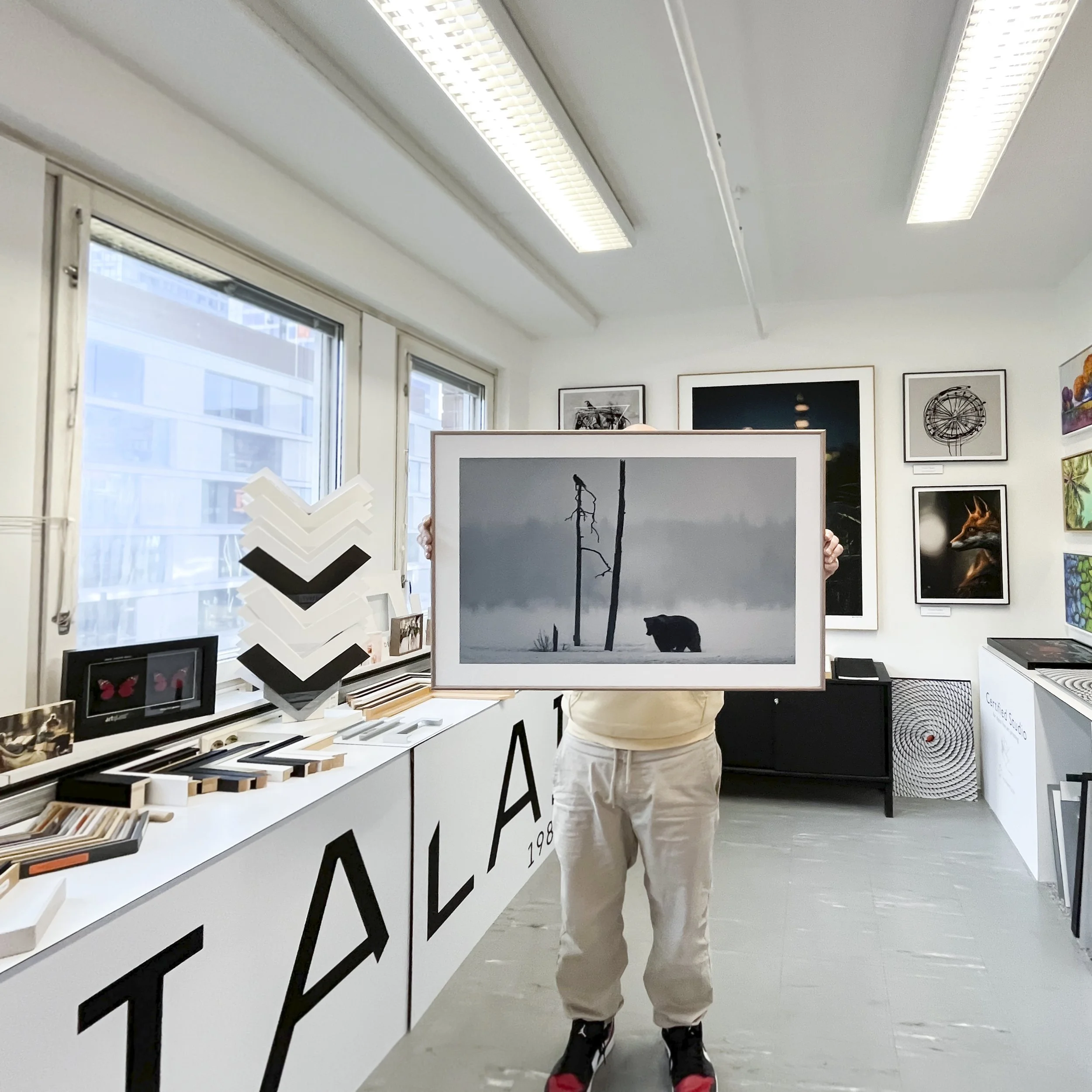 Konsta Punkka / Nielsen15 Broze / printed passepartout