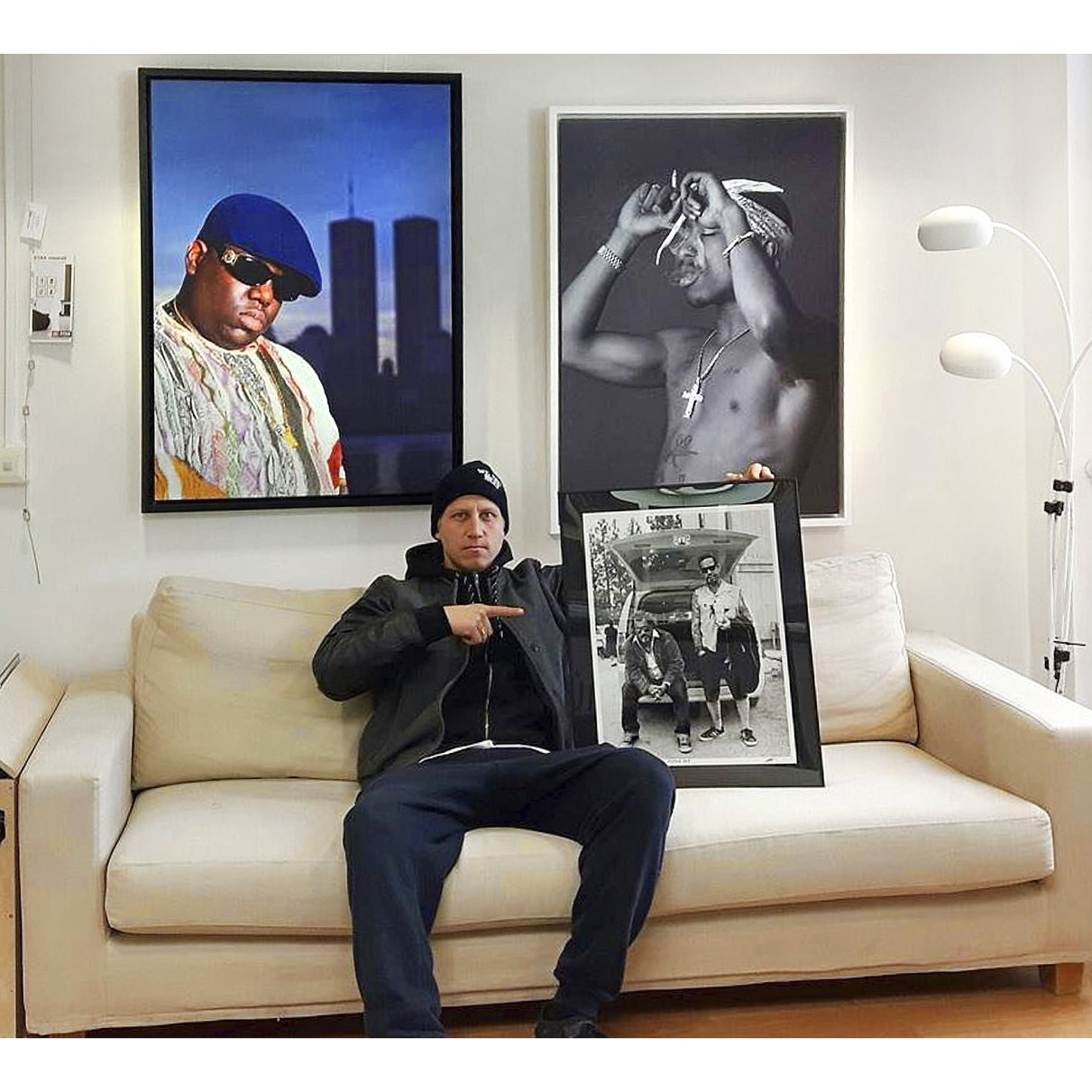 Arto Saari / Nielsen11 / black passepartout / glass