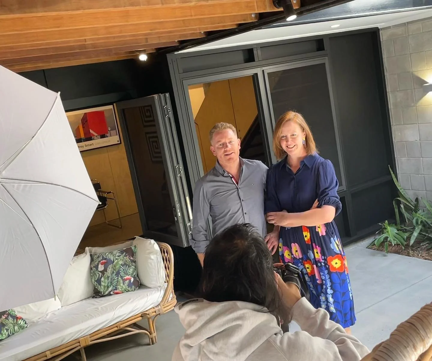 Ever wondered how to #floodproof your home? These are the architects to ask @contexture_architects 
An easy newspaper photo shoot where every angle was perfection - keep an eye out for the story! 🏠