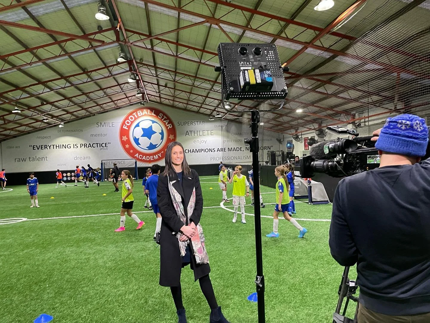 Another live cross this time &ldquo;straight down the barrel&rdquo; when you speak to the hosts in the studio looking directly at the camera #mediainterview