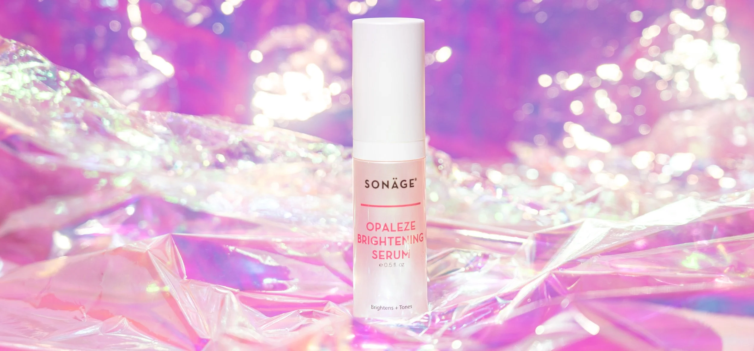 Sonage | Opaleze Brightening Serum — Relaunch Campaign