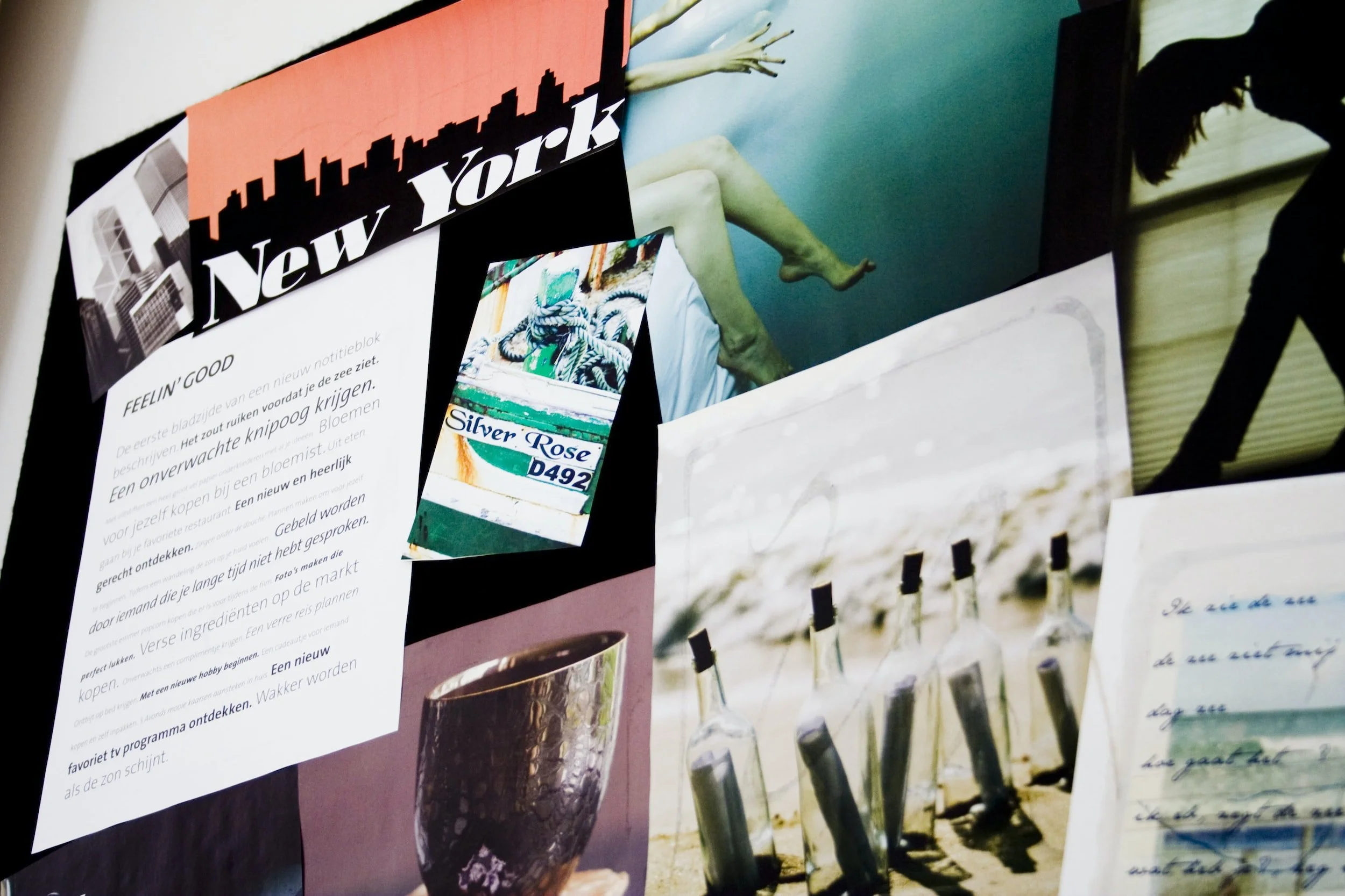 Mood board interior designer