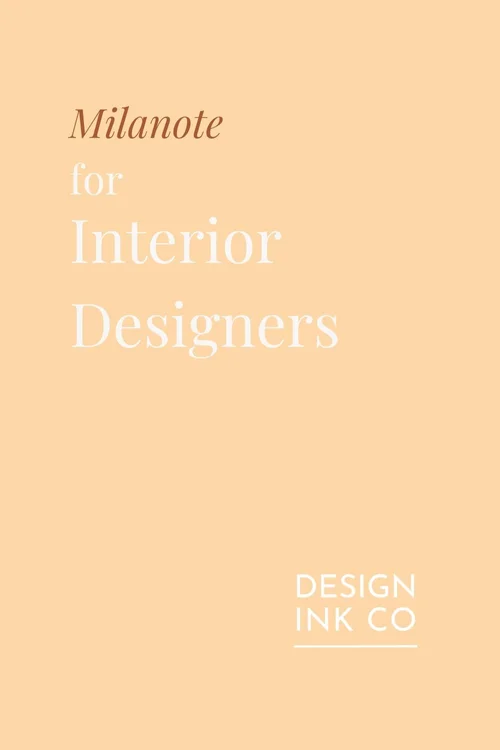 Using Milanote for interior designers — DESIGN INK CO | Interior Design ...