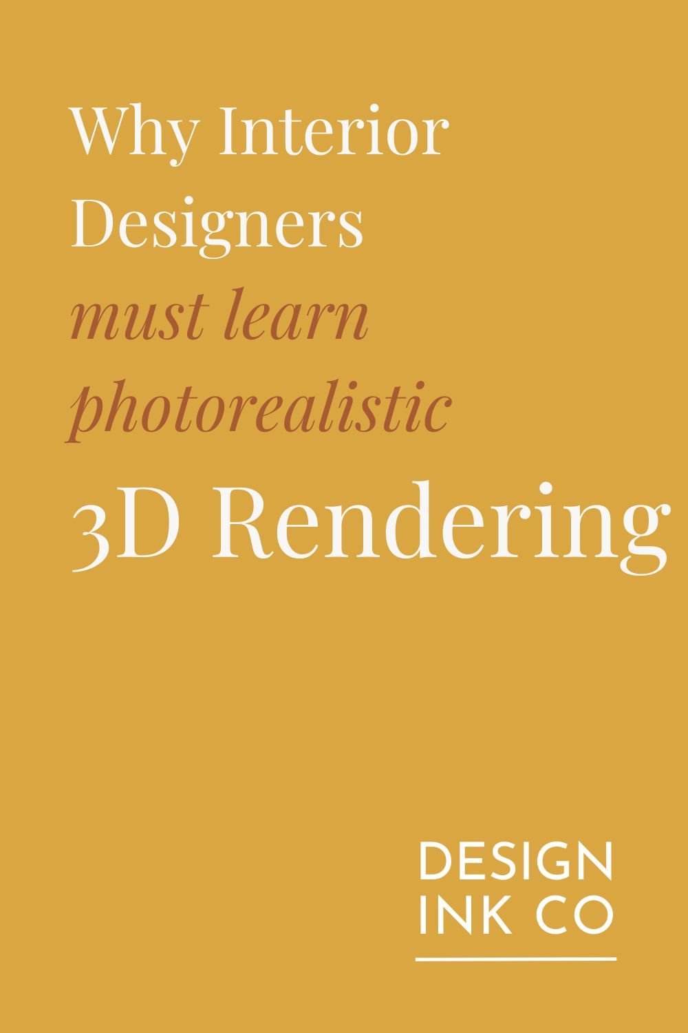 Why interior designers must learn photorealistic 3D rendering — DESIGN ...
