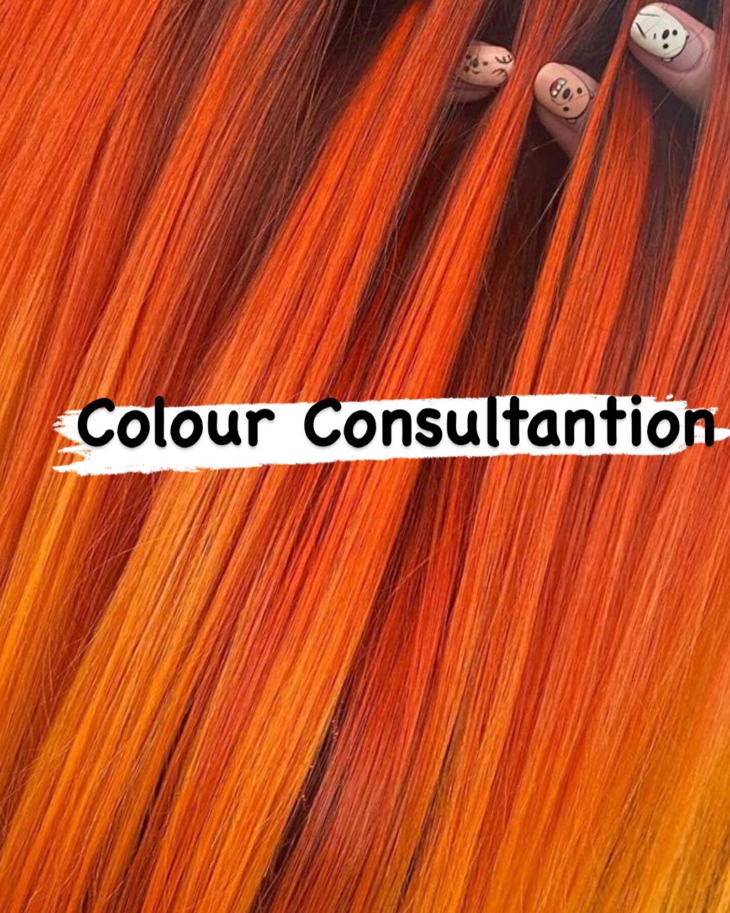 Thinking of changing your look? Why not book in for a 15min free consultation. Reason to book in for a free consultation is for you and your stylist to find the perfect colour. Perfect colours take time and might need to be more then just 1 booking. 