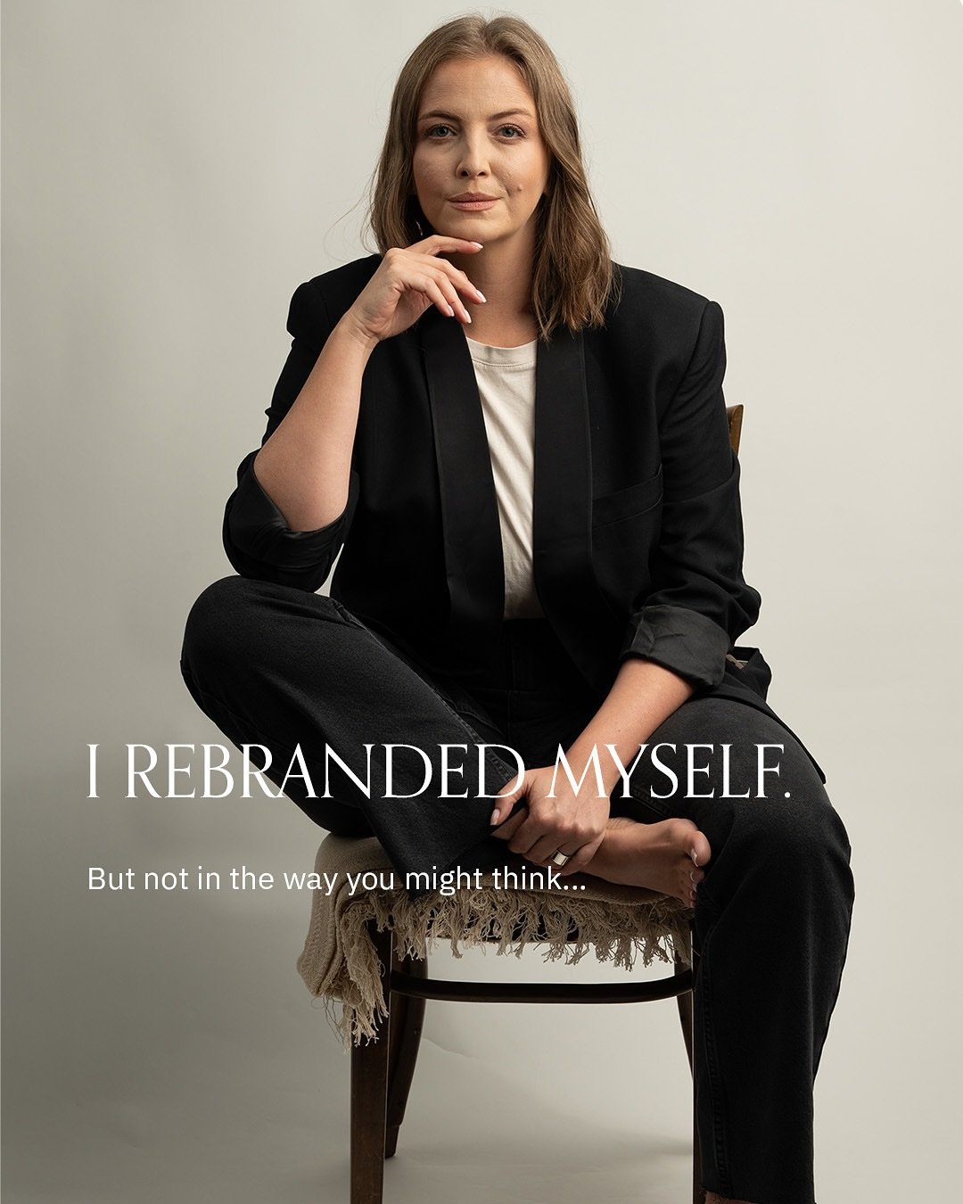 I rebranded myself. 
Not my logo.
Not my colors.
Me.

This year has felt like one long roller coaster &mdash; and not the fun kind.

More dips than highs.
More questions than answers.
More &ldquo;what am I even doing?&rdquo; than &ldquo;wow, this is 