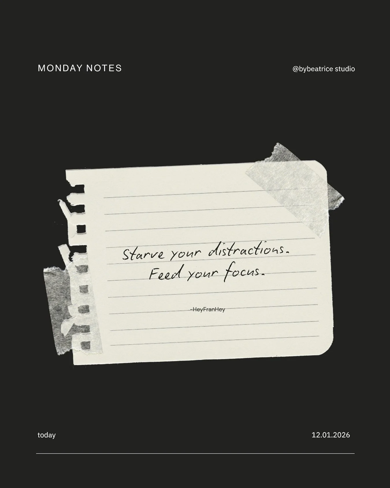 Every day, you&rsquo;re pulled in a hundred directions&mdash;emails, DMs, new ideas, trends&hellip; distractions disguised as &lsquo;opportunities.&rsquo;

But here&rsquo;s the truth most business owners forget: nothing grows when your attention is d