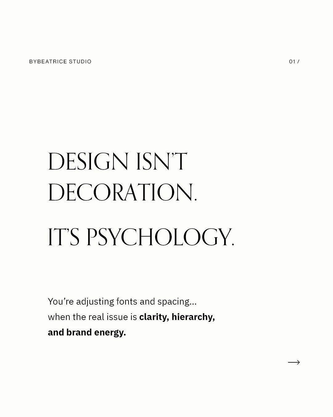 You&rsquo;re editing pixels when you should be shaping perception.

That&rsquo;s why your Squarespace never feels finished.

You keep adjusting fonts, spacing, colors&hellip;
but what your audience actually feels hasn&rsquo;t changed.

Because websit