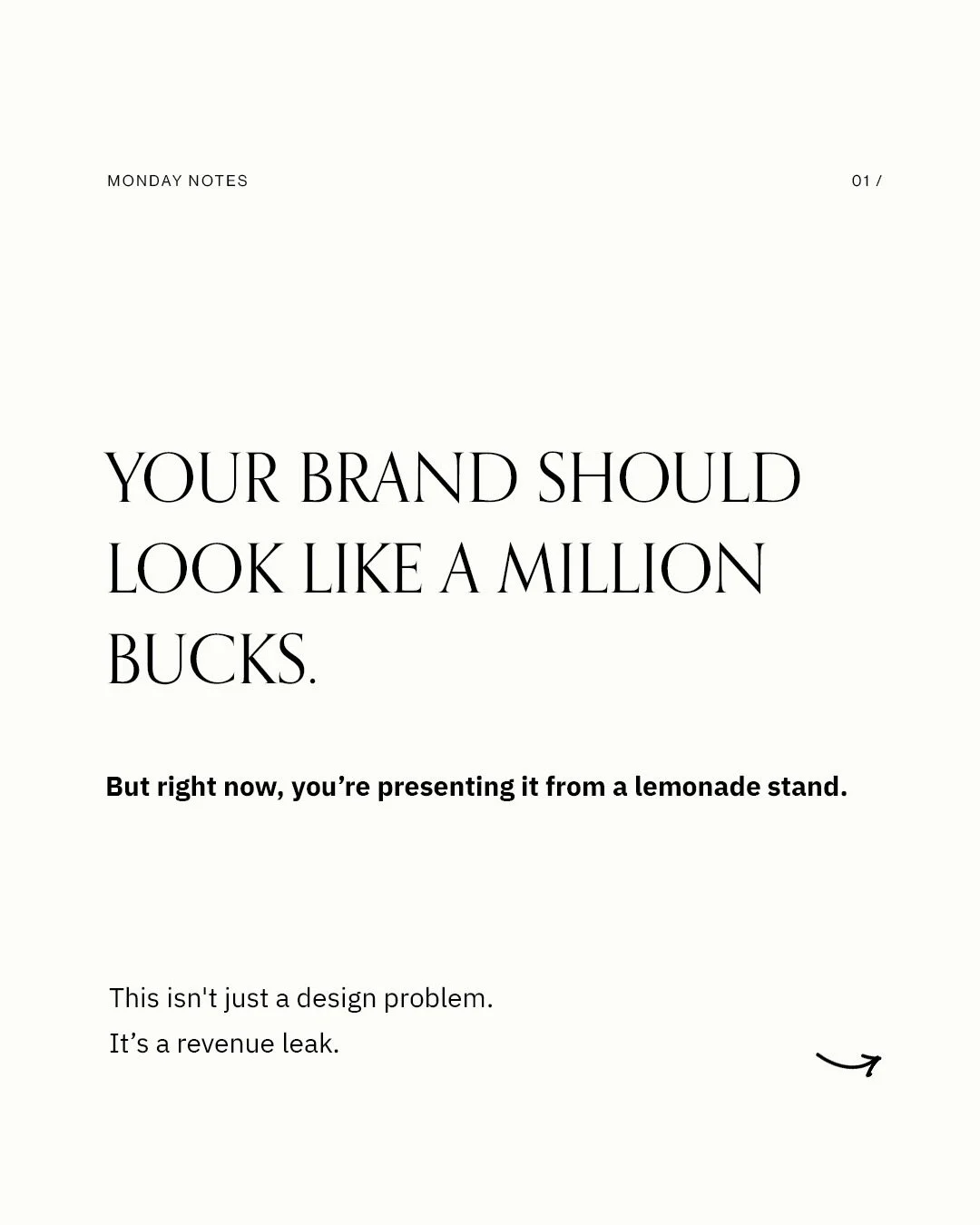 Most businesses think they need more marketing. 

Usually, they just need to stop sabotaging the leads they already have.

If you&rsquo;re a high-ticket service provider or a specialized expert&mdash;your single lead value is likely north of $10,000.
