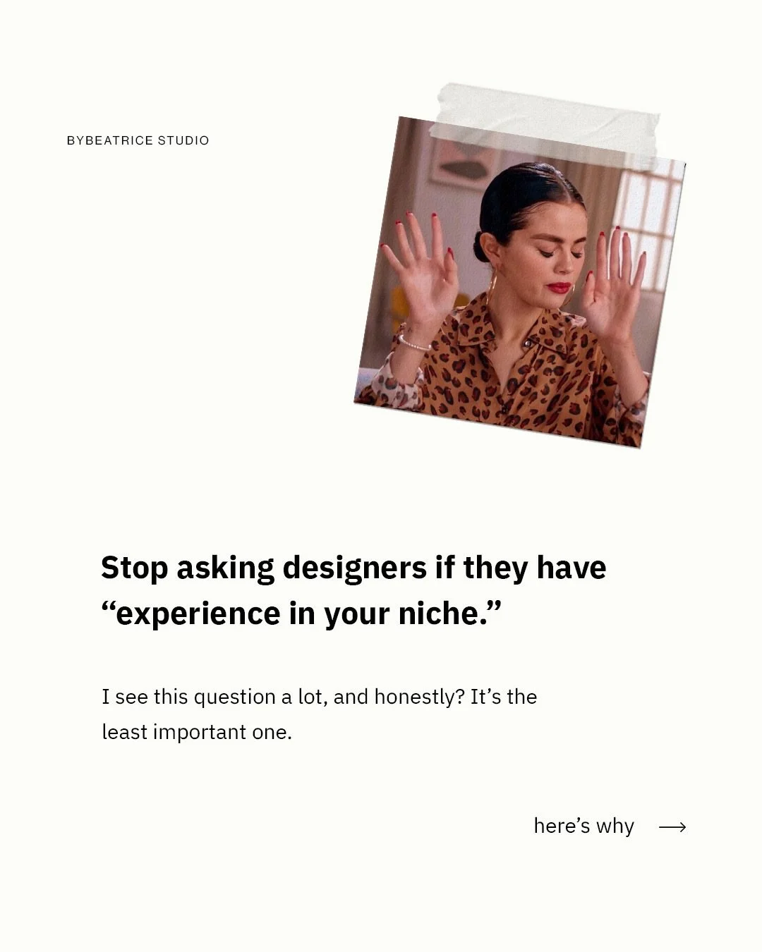 The question that kills innovation:

&ldquo;Do you have experience in my industry?&rdquo;

I get it&mdash;you want someone who &ldquo;gets&rdquo; your world. But niche experience often kills competitive advantage.

Why? Deep specialization can stop i