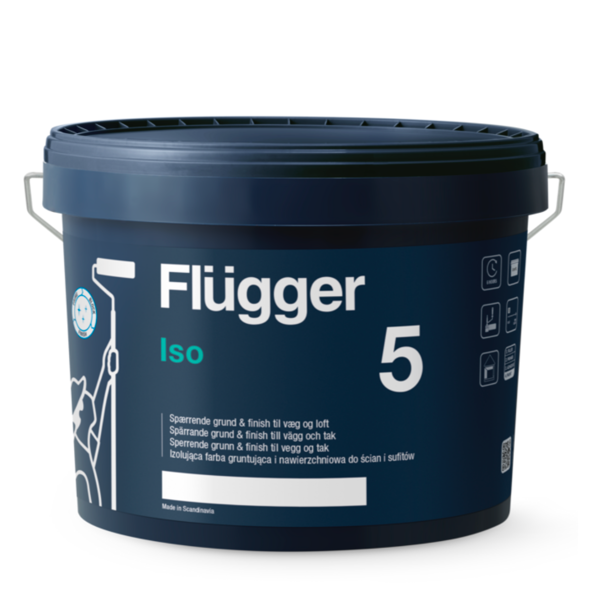 Peinture isolante et finition mate