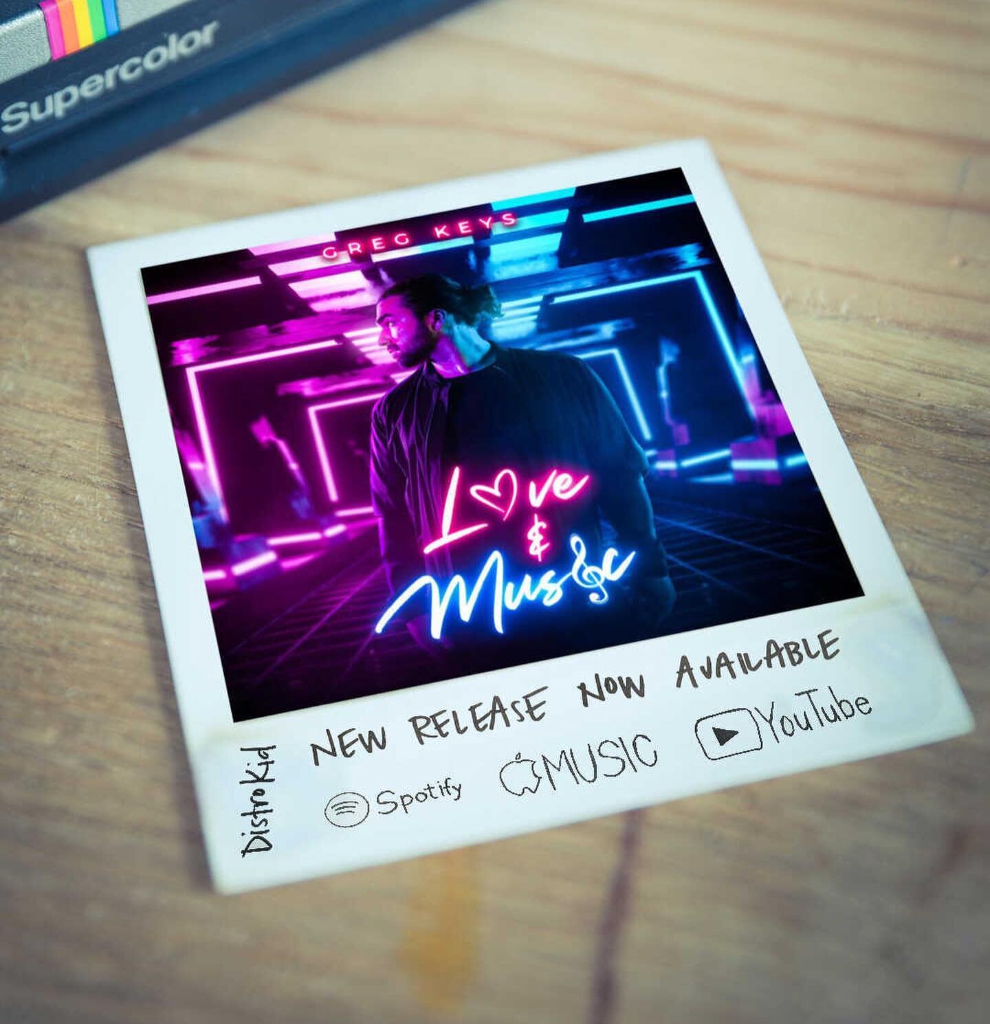 Love &amp; Music, Now Available on All Platforms ❤️🎶

Followed by a release show at Music Farm Saturday August 6th at 8pm