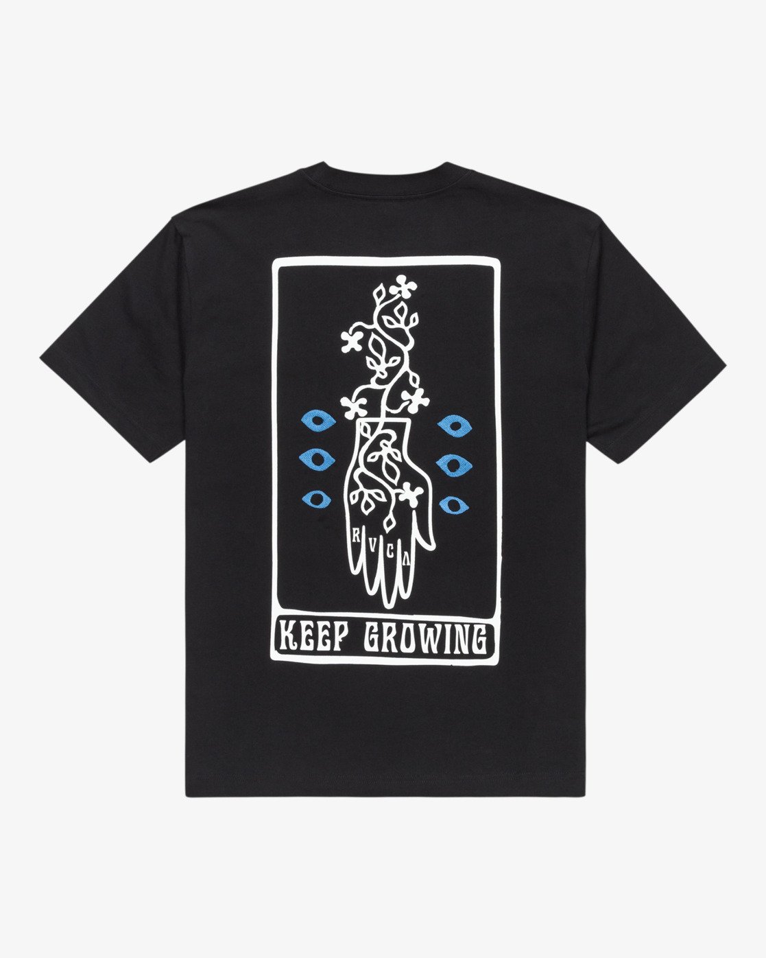 rvca keep growing t-shirt black 2.jpg