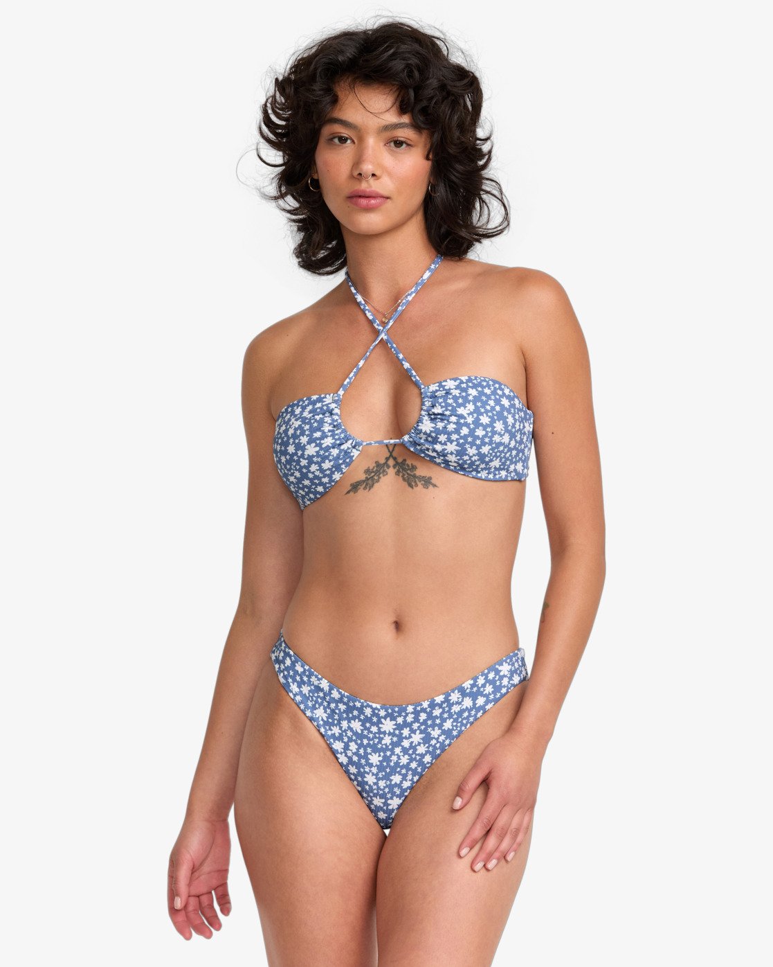 RVCA Fleur - Women's Cheeky Bikini Bottom