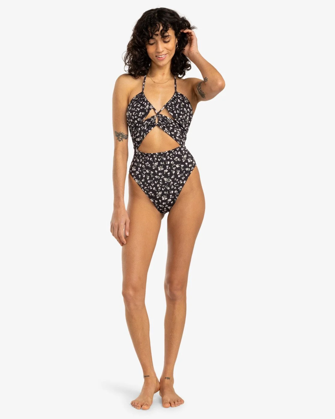 Billabong Shadow Tropic One Piece - Black -4.jpg