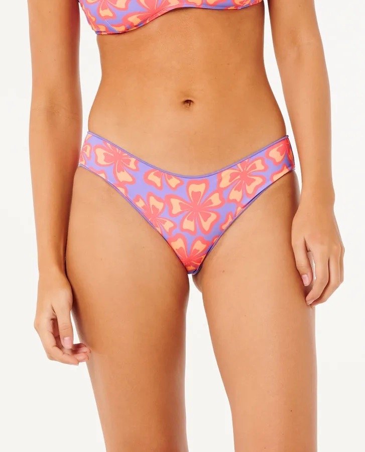 Rip Curl Neon Isles Bikini Bottom - Pink