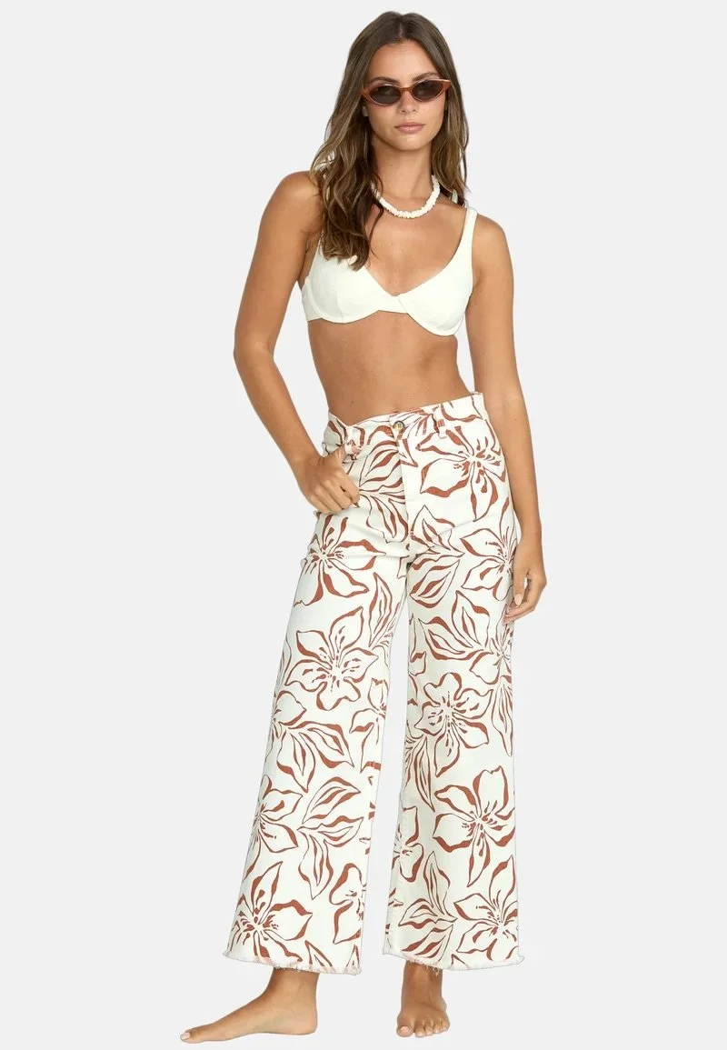 Billabong Free Fall Printed Twill Pant - Off White-1.jpeg
