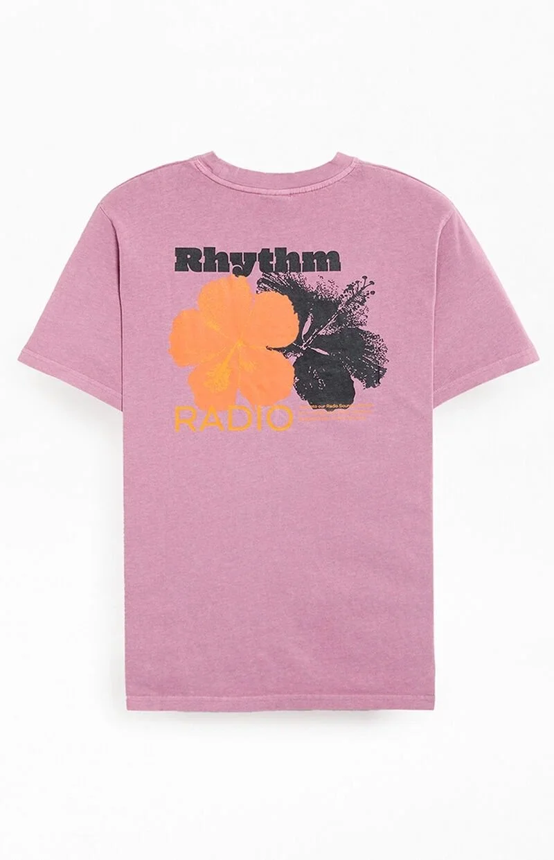 Rhythm Tropic Radio Vintage T-Shirt - Grape -2.jpeg