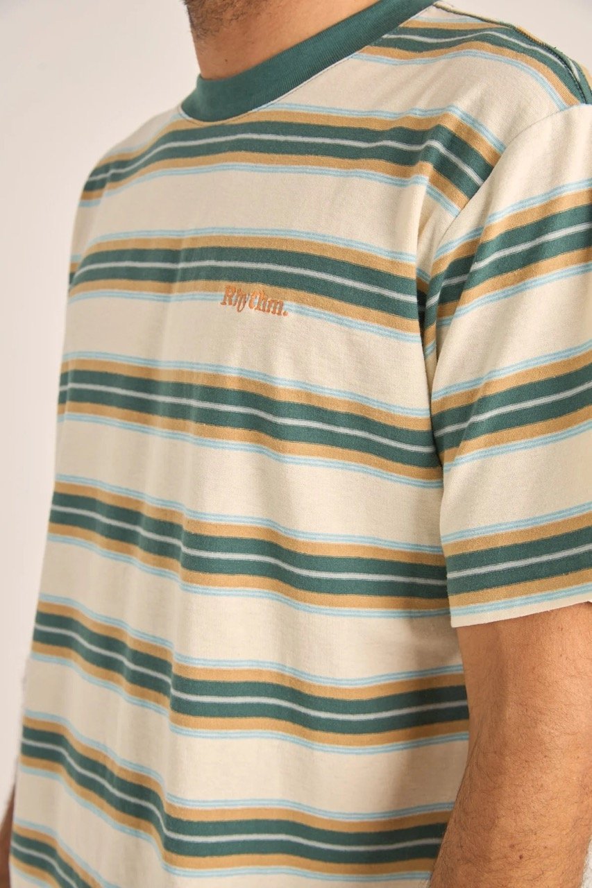 0125M-CT06-EVERYDAY-STRIPE-SS-T-SHIRT-VINTAGE-GREEN-OCEAN SHOP JAVEA-CLOSE-UP Large.jpeg