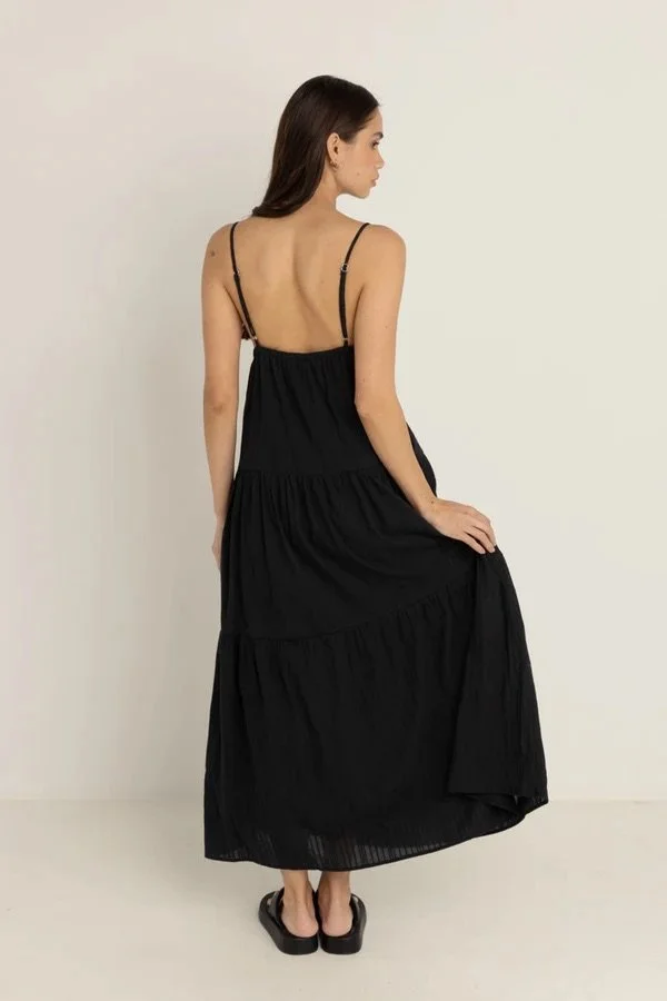 Rhythm Jaci Maxi Dress - Black2.jpeg