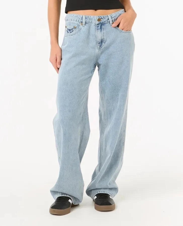Rip Curl Aggie Relaxed Jeans - Vintage Blue.jpeg