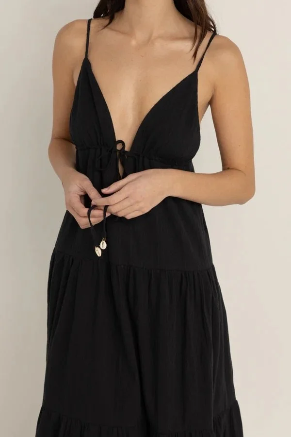 Rhythm Jaci Maxi Dress - Black3.jpeg