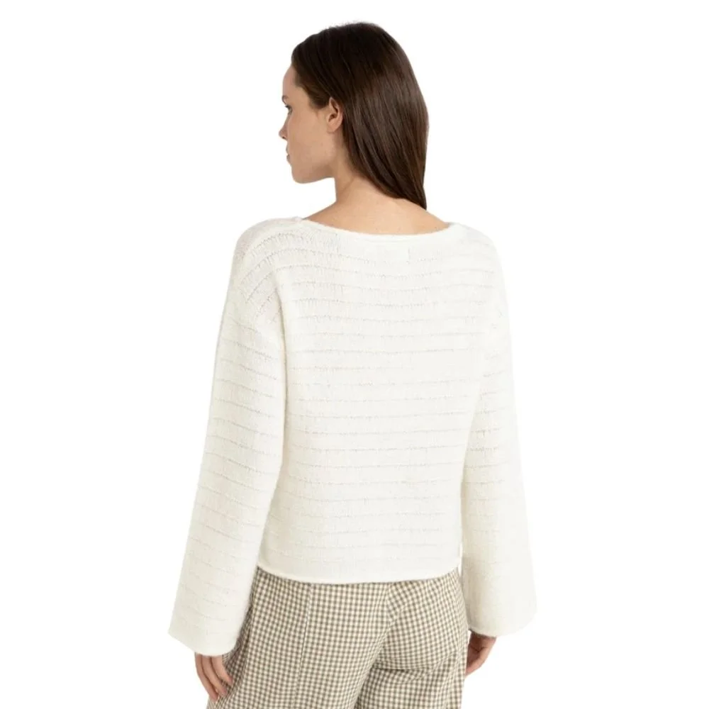 Rhythm Baklava Knit Jumper - White-2.jpg