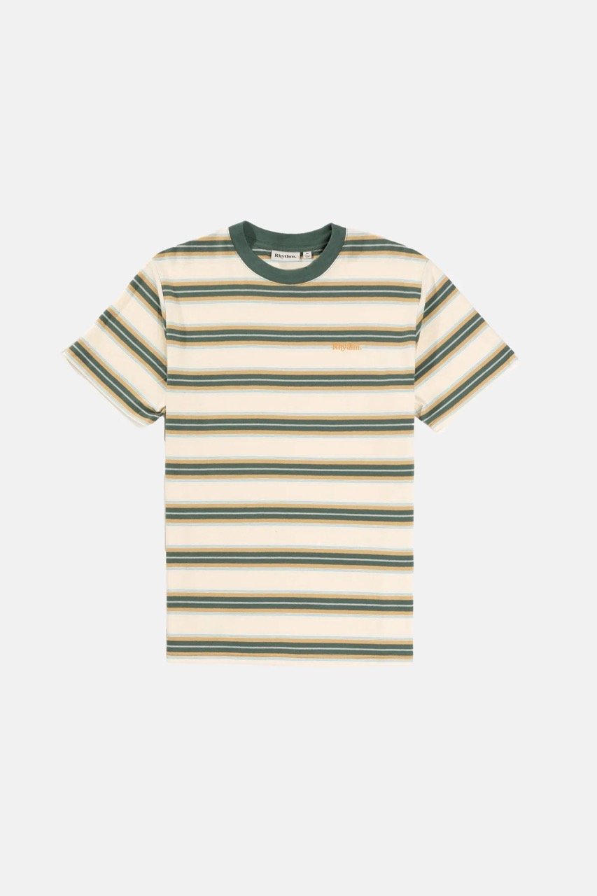 0125M-CT06-EVERYDAY-STRIPE-SS-T-SHIRT-VINTAGE-GREEN-OCEAN SHOP JAVEA-FRONT Large.jpeg
