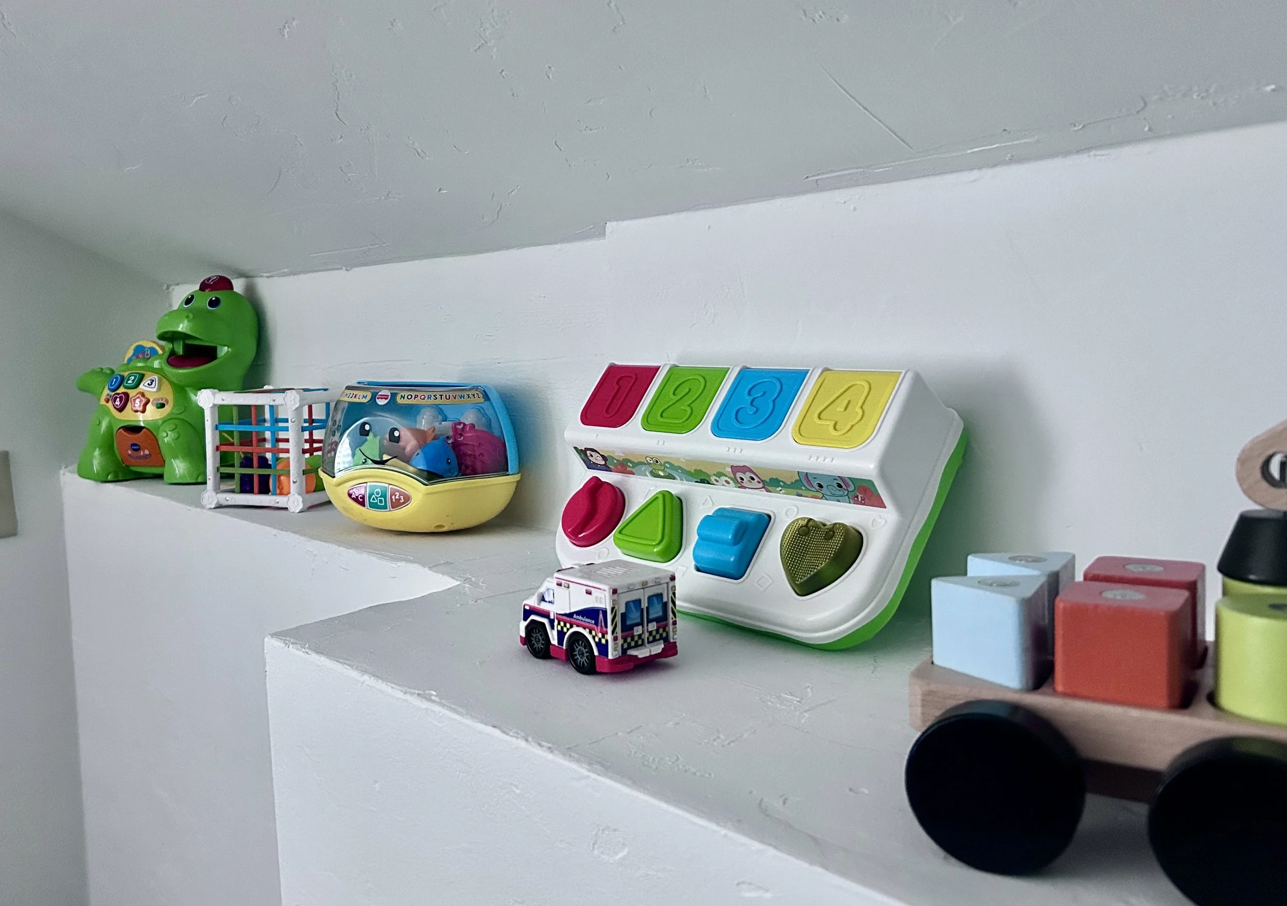 Very family friendly. Stocked with toys, port-a-crib, high chair, bath ring, bath toys, sleds and outdoor toys. 