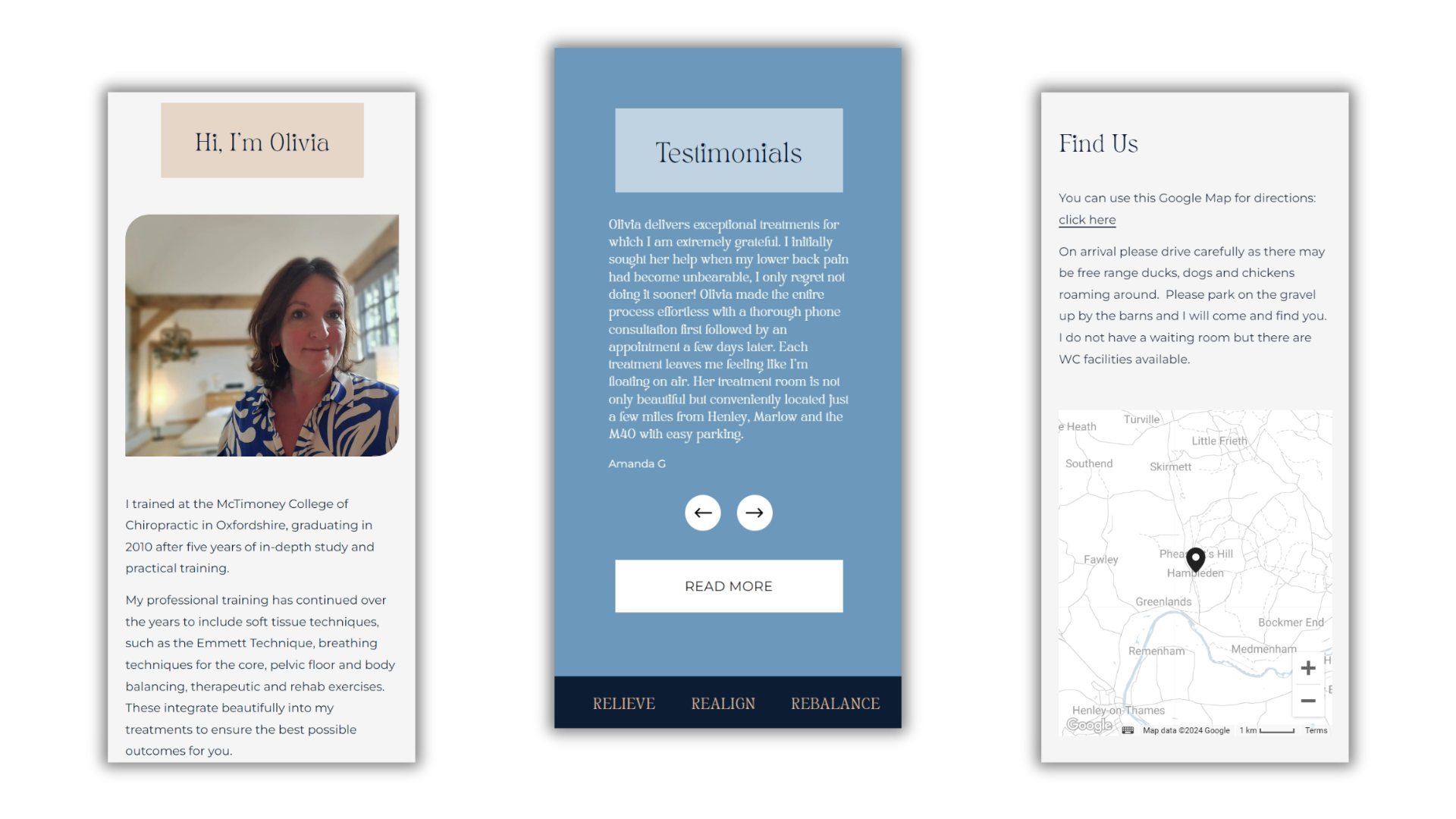 Thames Chiropractic — Bitten Digital.