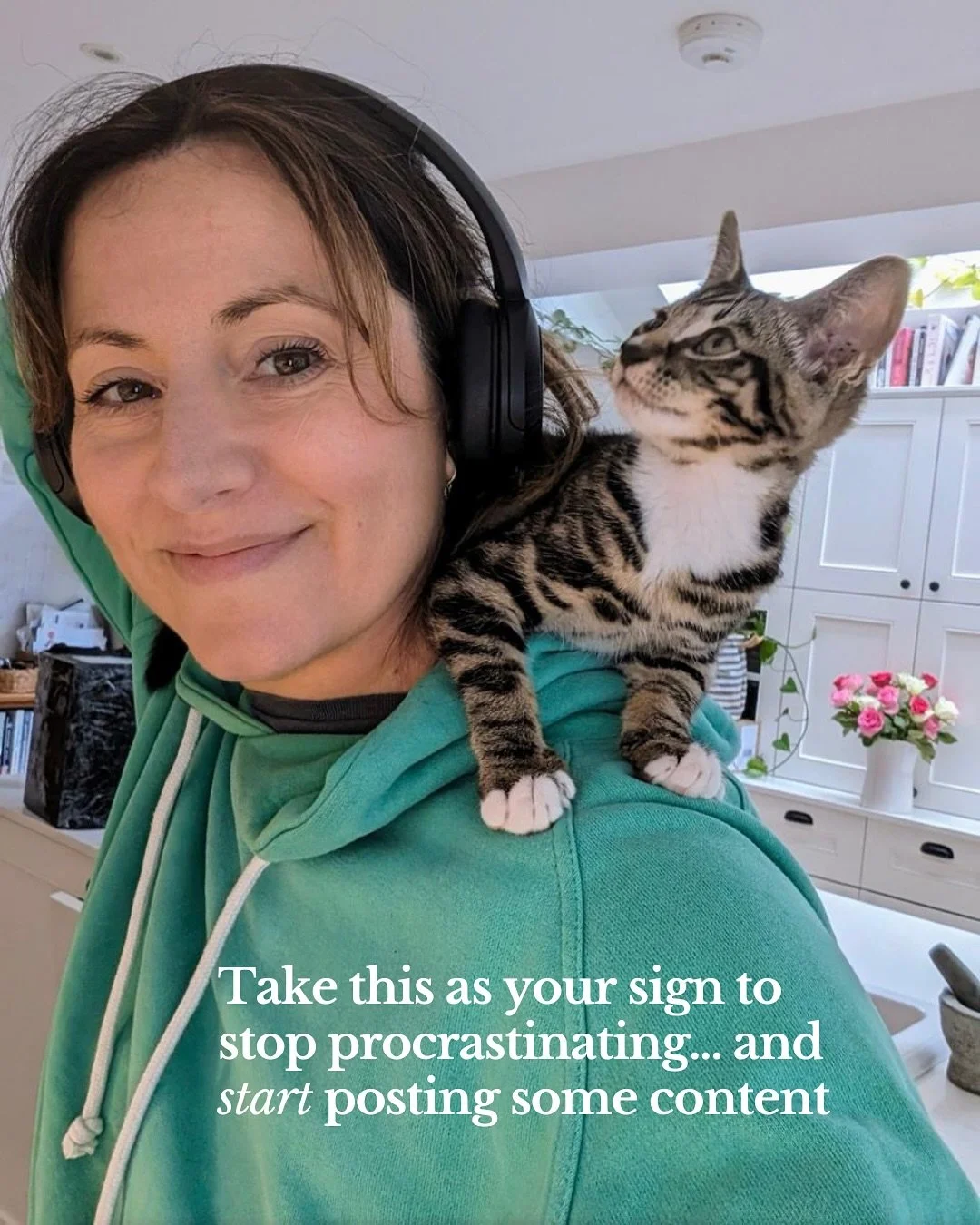 Reminder that it gets easier once you start🥹

If you need any help at all, drop me a message, our &lsquo;Social&rsquo;s Sorted&rsquo; package might just be what you need to get your socials well.. Sorted✅